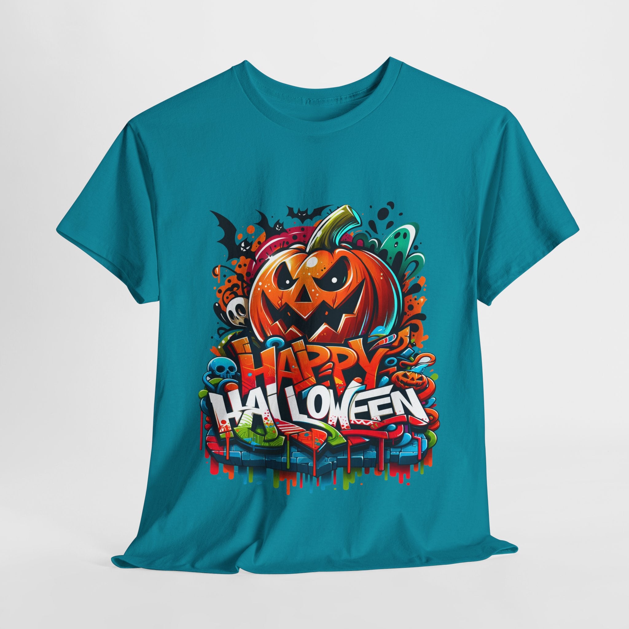 Happy Halloween Unisex Heavy Cotton Tee