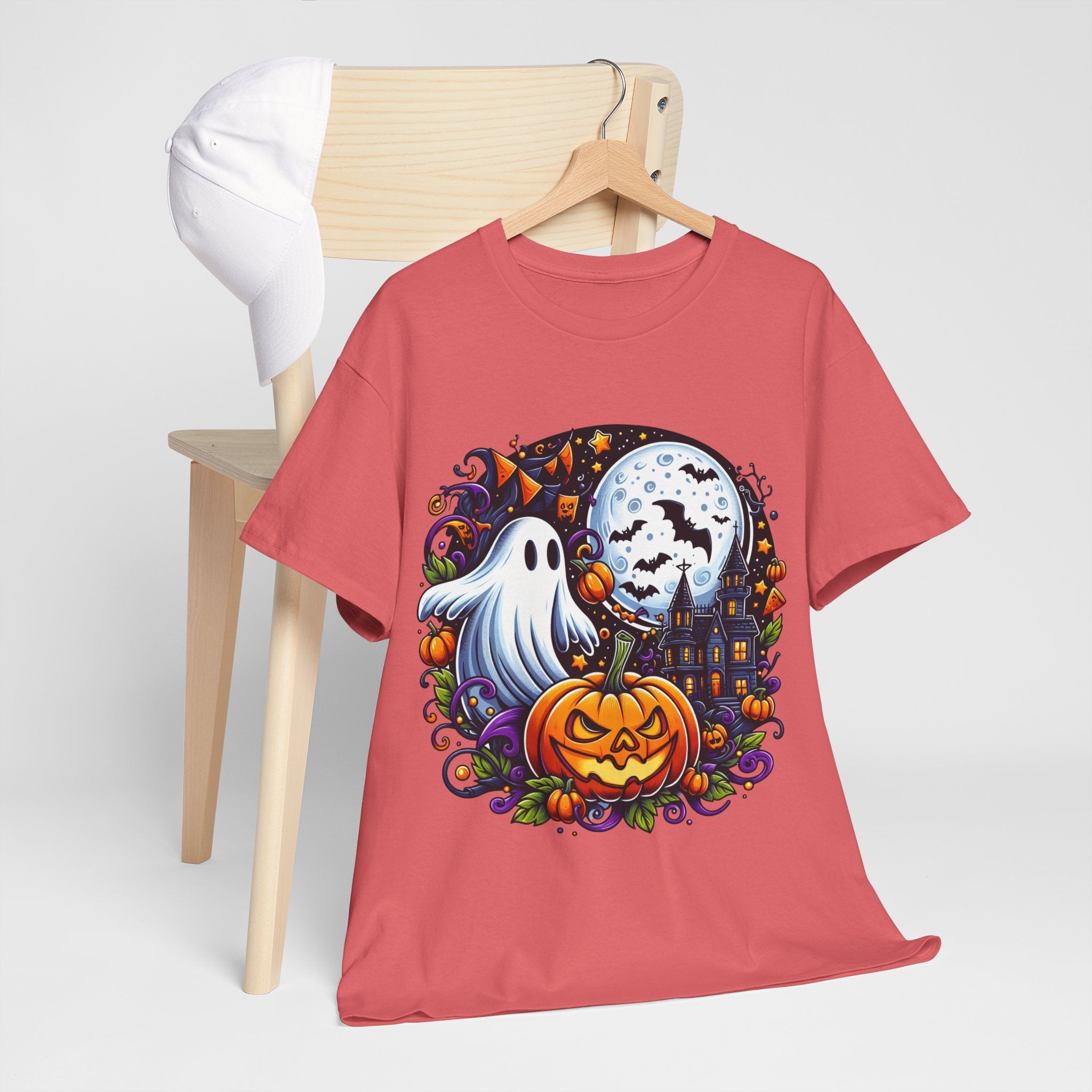 Halloween Boo Unisex Heavy Cotton Tee