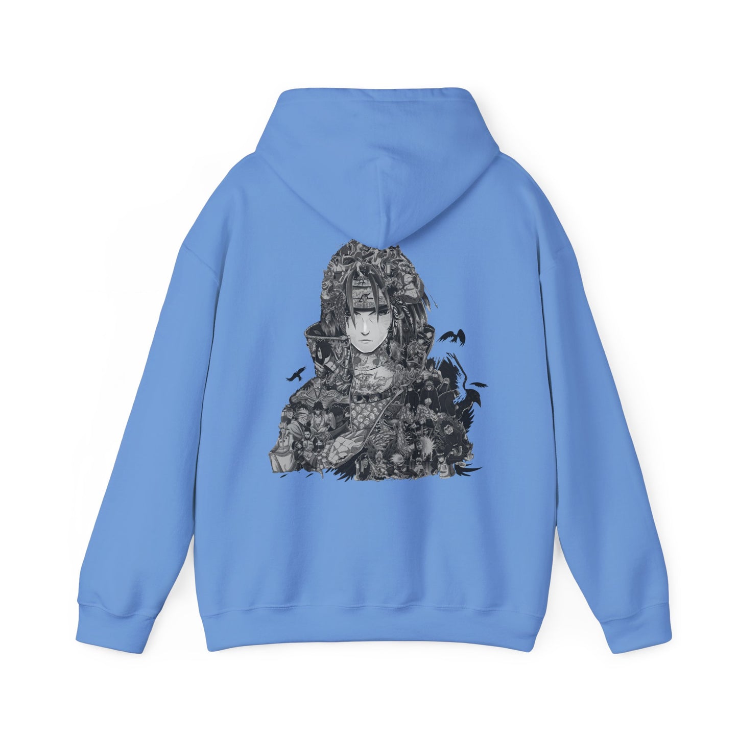 Anime-Inspired Unisex Heavy Blend™ Hooded Sweatshirt - Bold Graphic Design for Fans