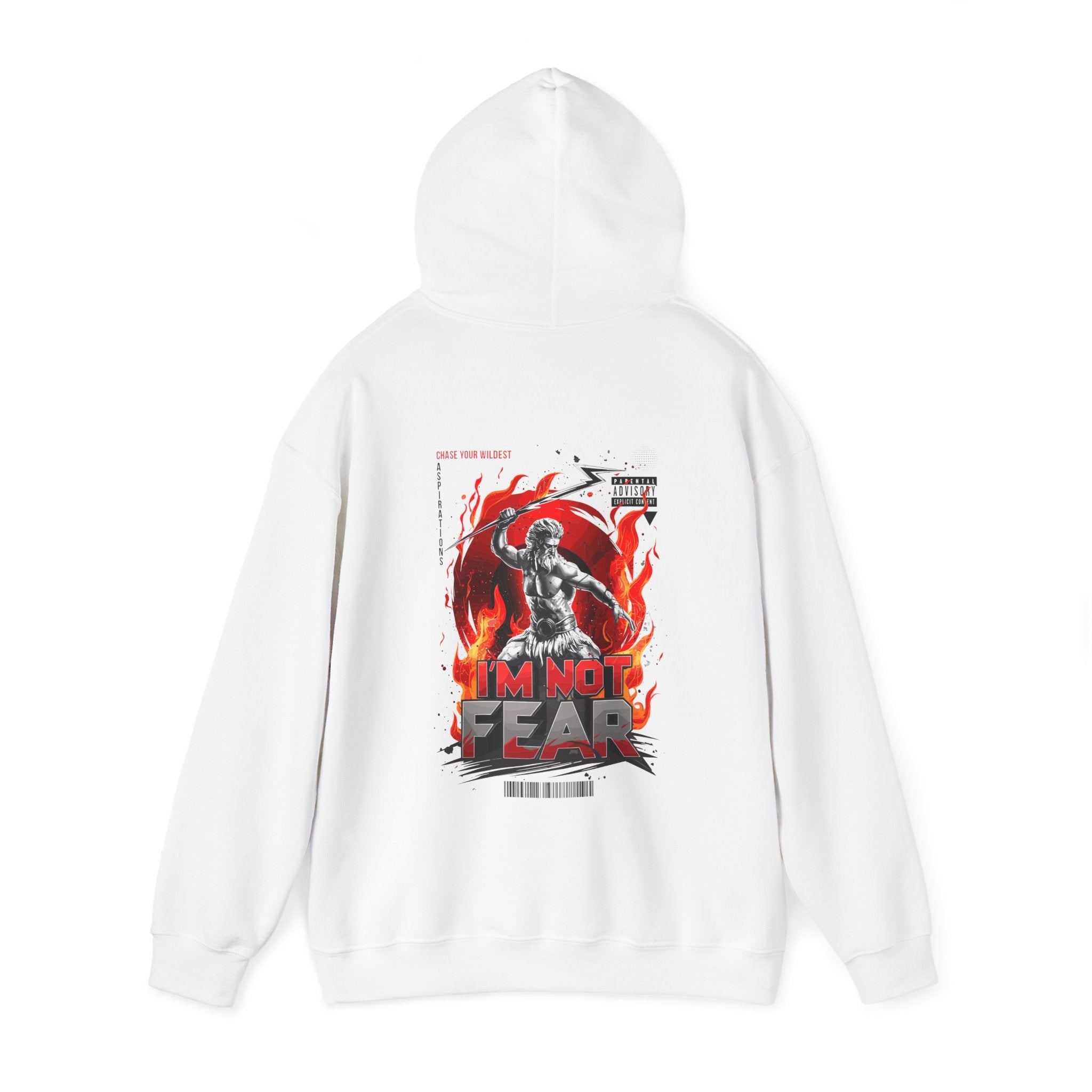 I'm Not Fear Unisex Heavy Blend™ Hooded Sweatshirt - Bold Graphic Statement