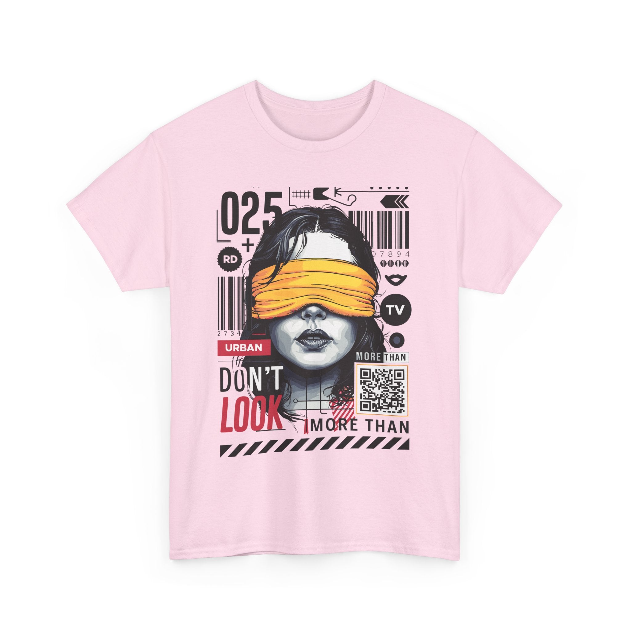 Urban Graphic T-Shirt - "Don't Look" Design