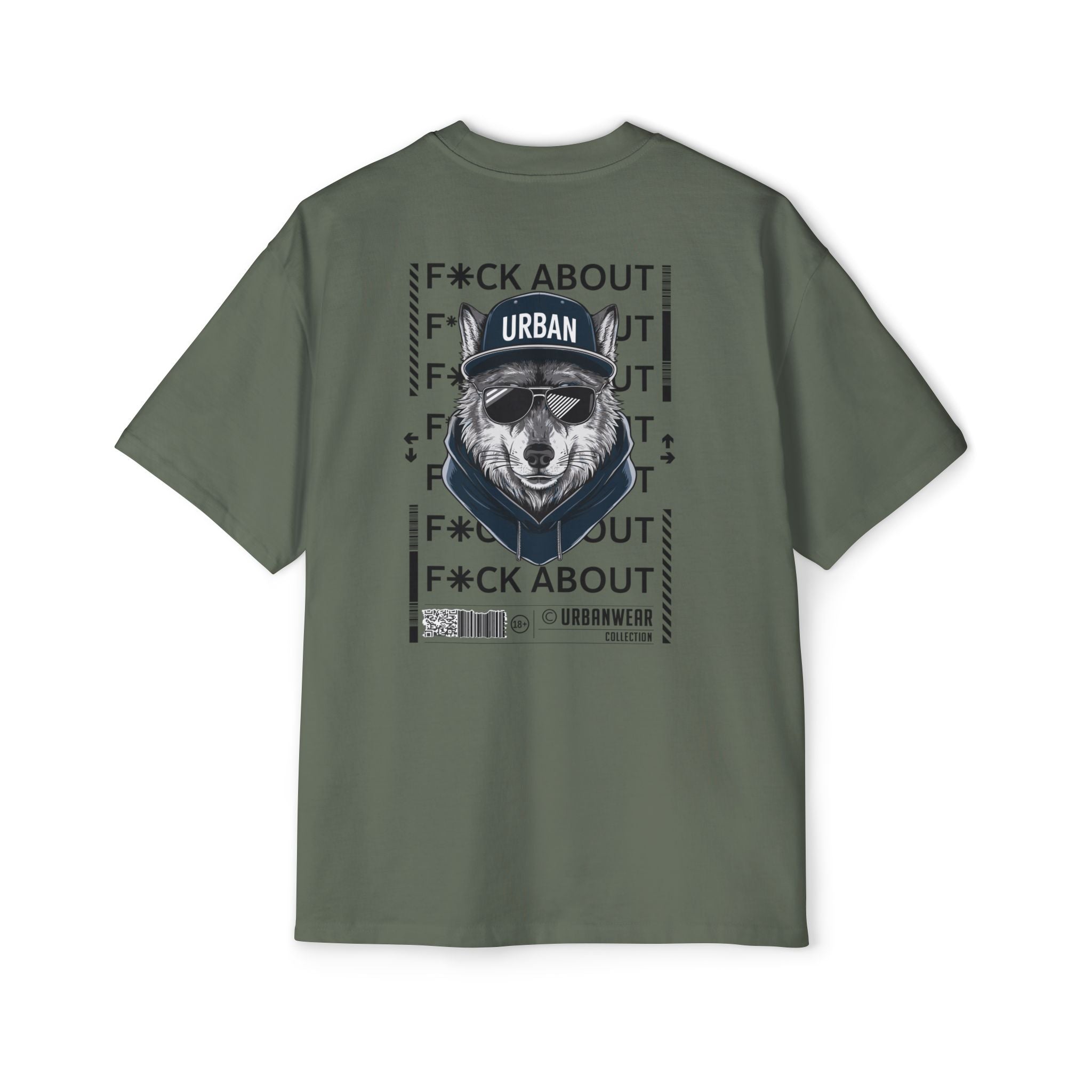 Urban Graphic Oversized Tee - Bold Statement T-Shirt