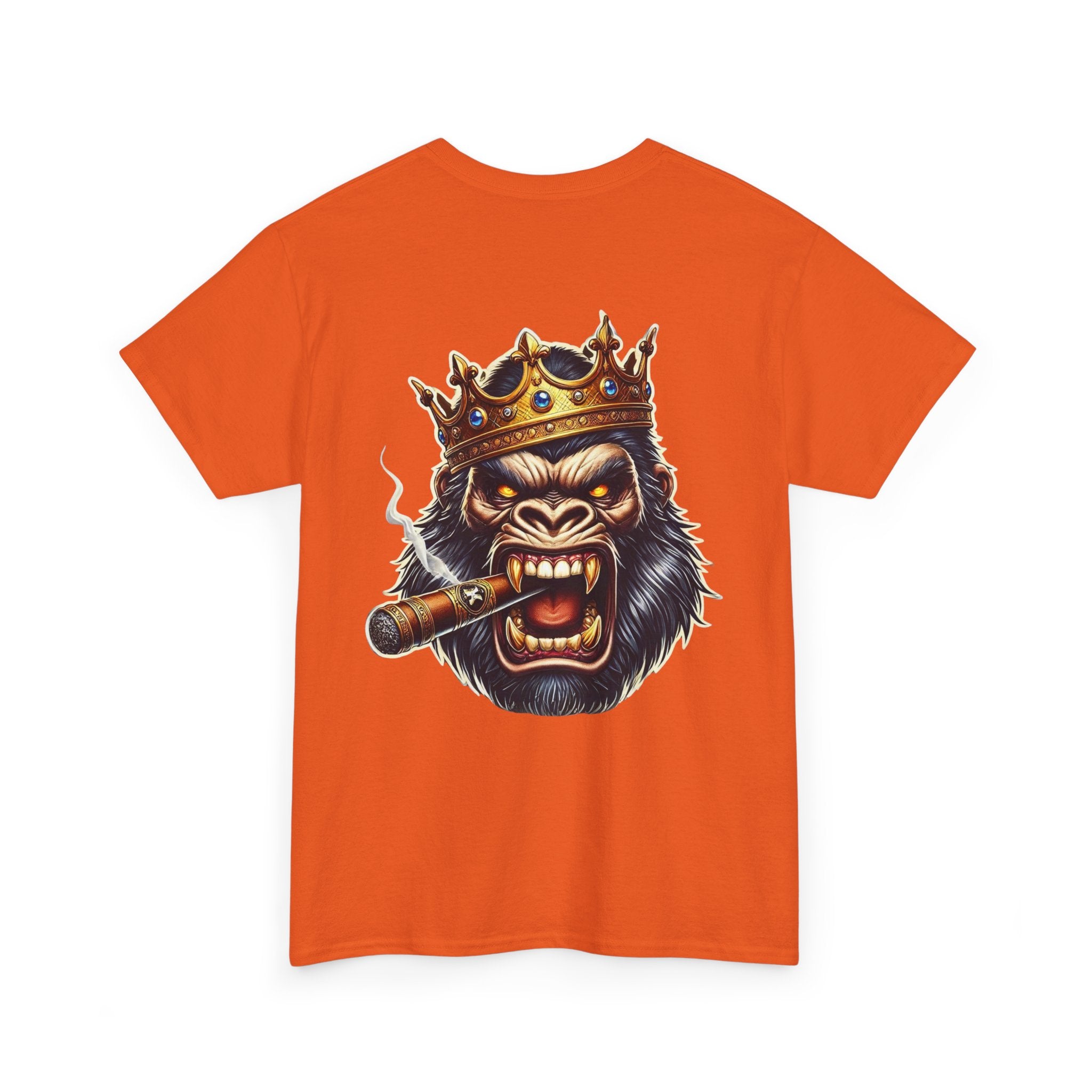 Angry Gorilla King Unisex Heavy Cotton Tee