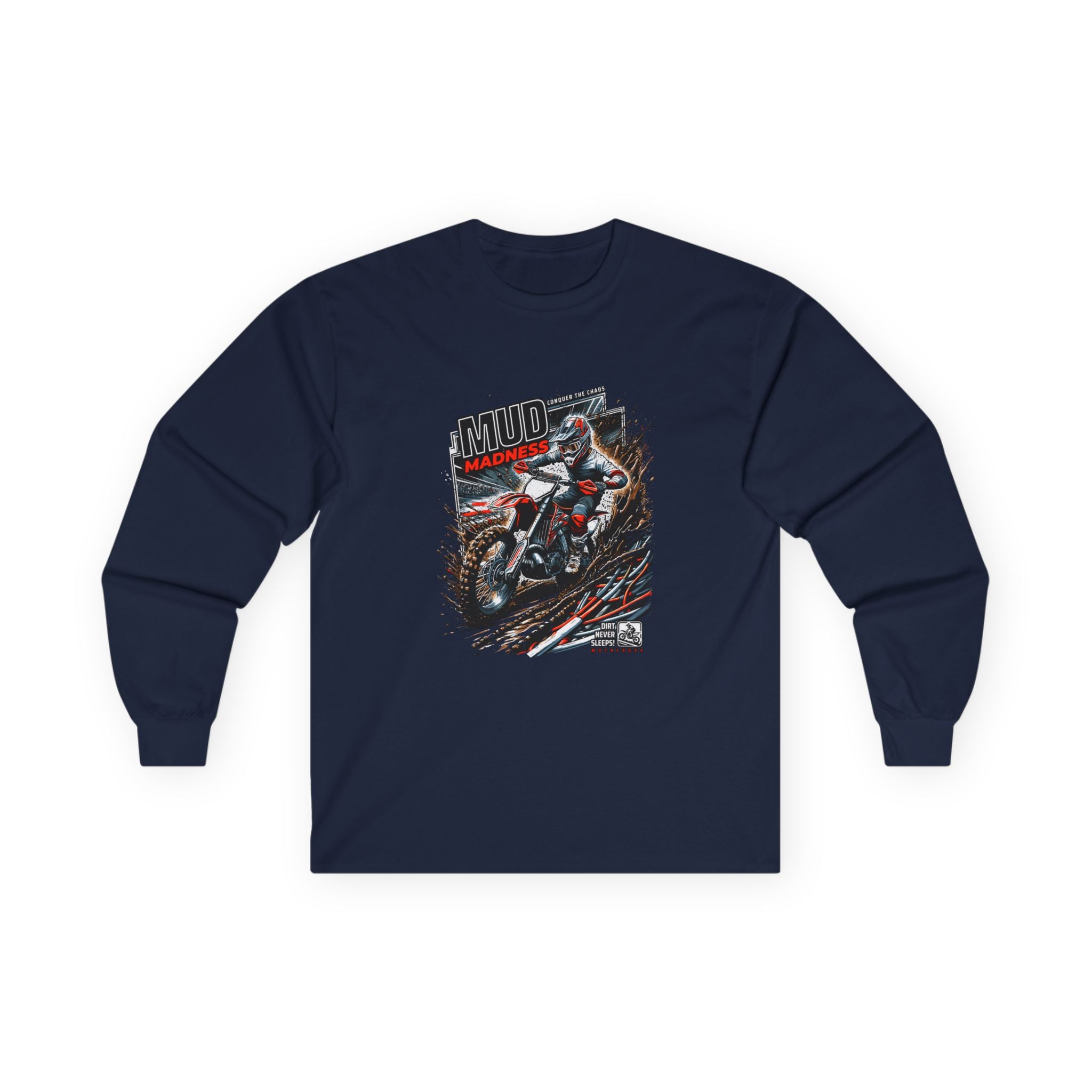 Mud Madness Long Sleeve Tee - Perfect for Outdoor Enthusiasts