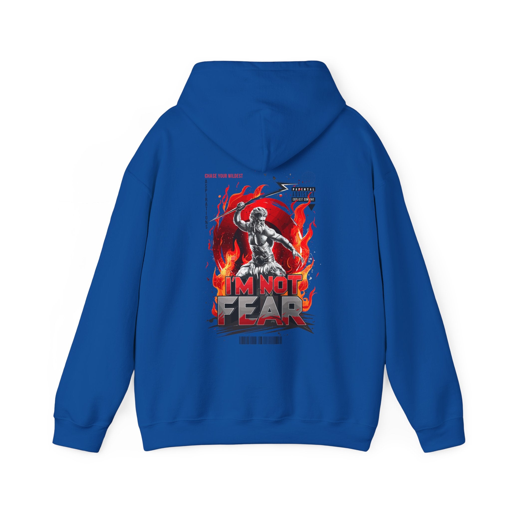 I'm Not Fear Unisex Heavy Blend™ Hooded Sweatshirt - Bold Graphic Statement