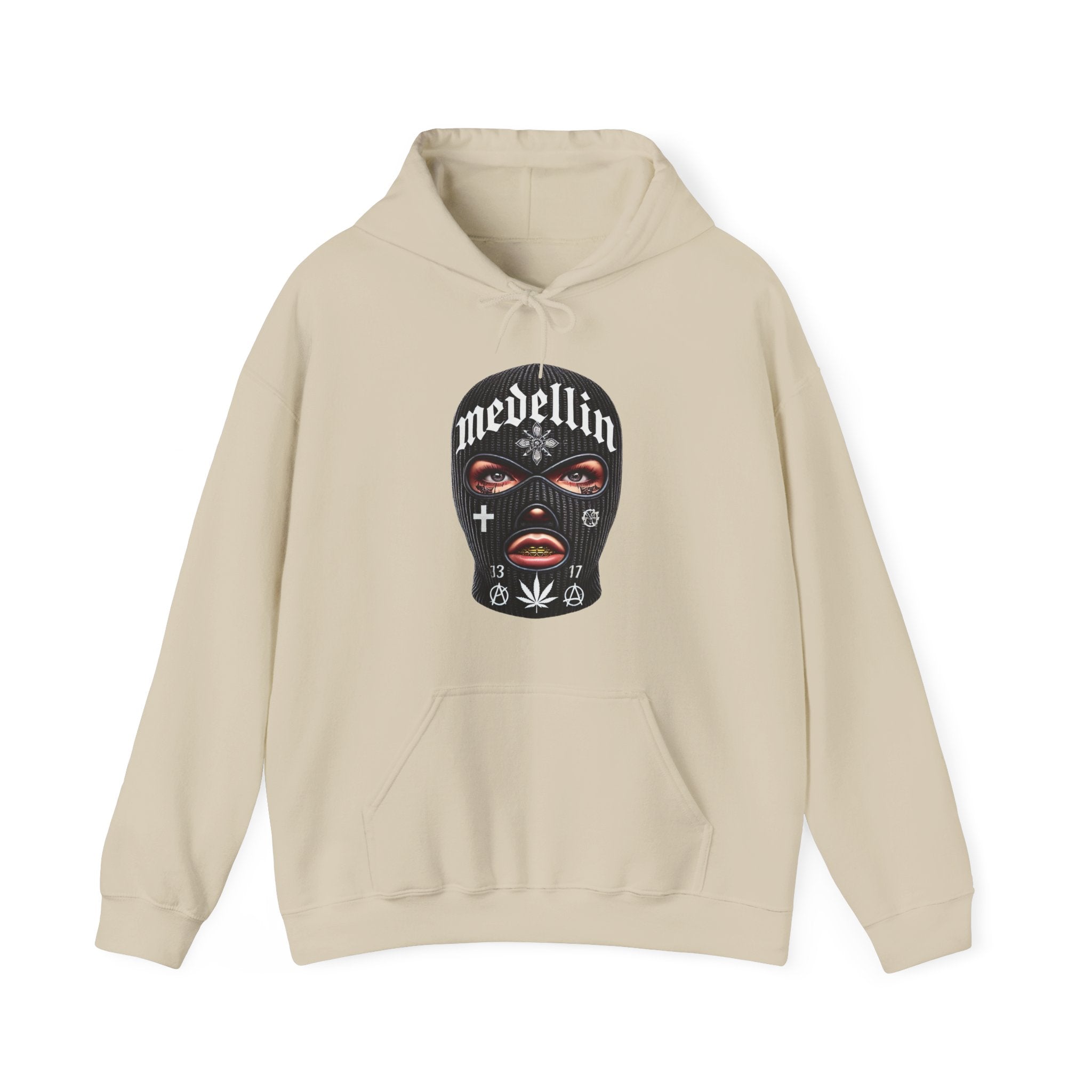 Anarchy Ski Mask Girl Unisex Hoodie