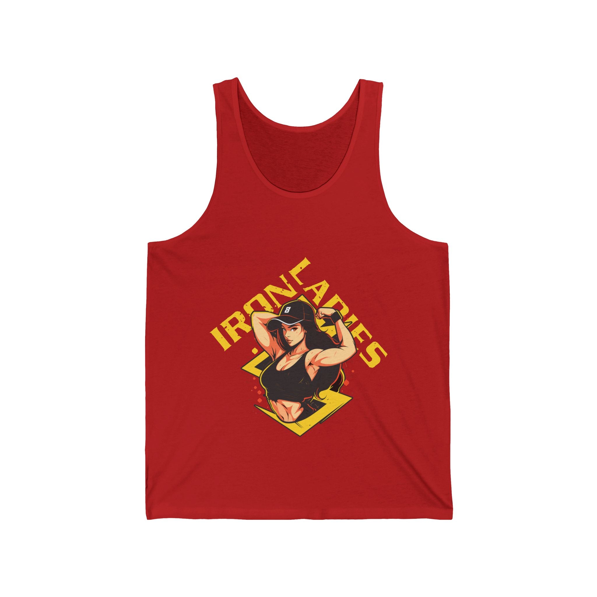 Iron Ladies Unisex Jersey Tank - Empowering Workout Apparel