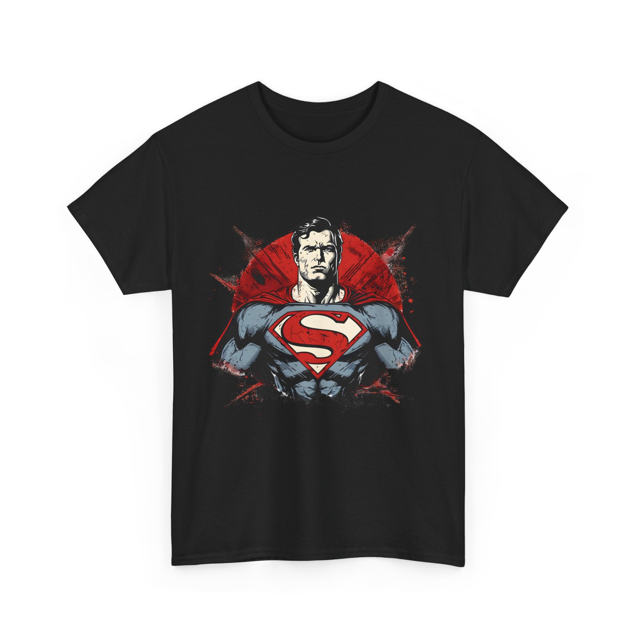 Superhero Superman Unisex Heavy Cotton Tee