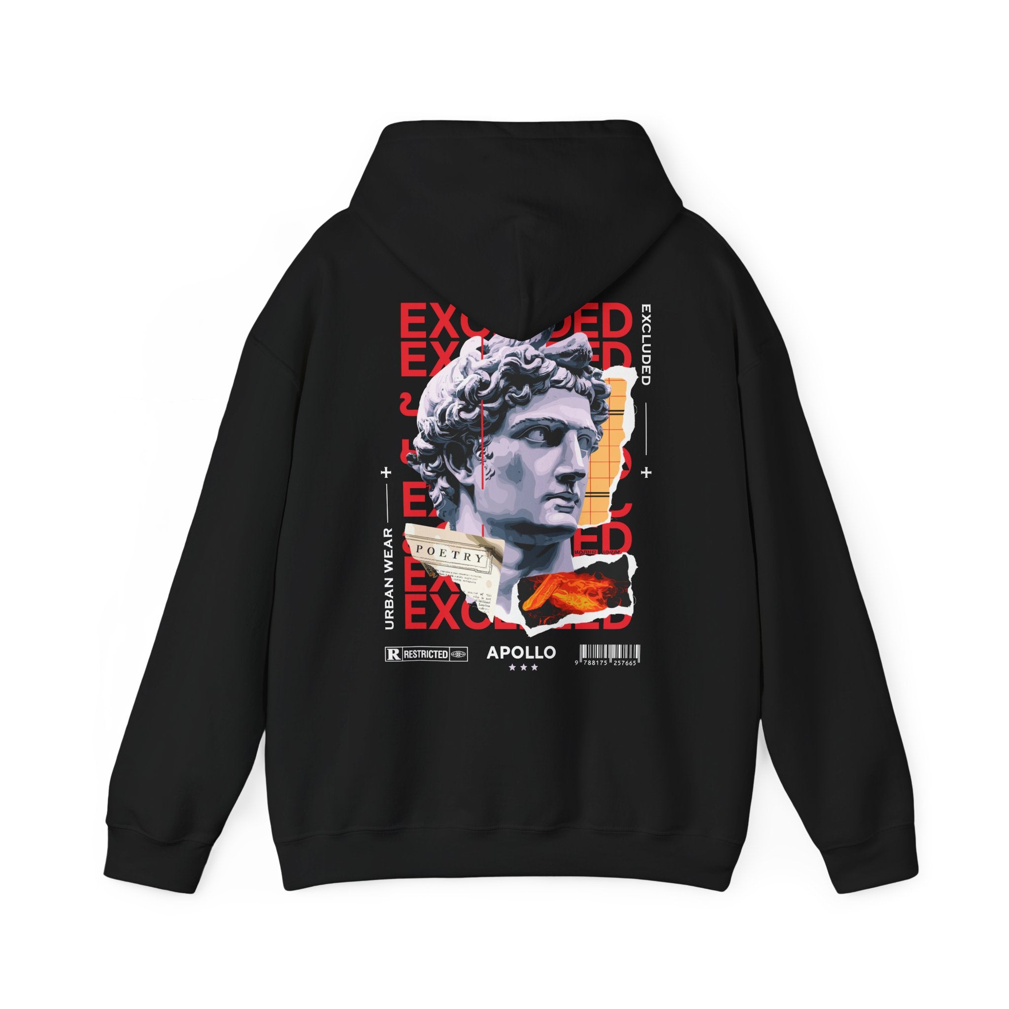 Artistic Apollo Hoodie  Excluded Design for Creative Souls
