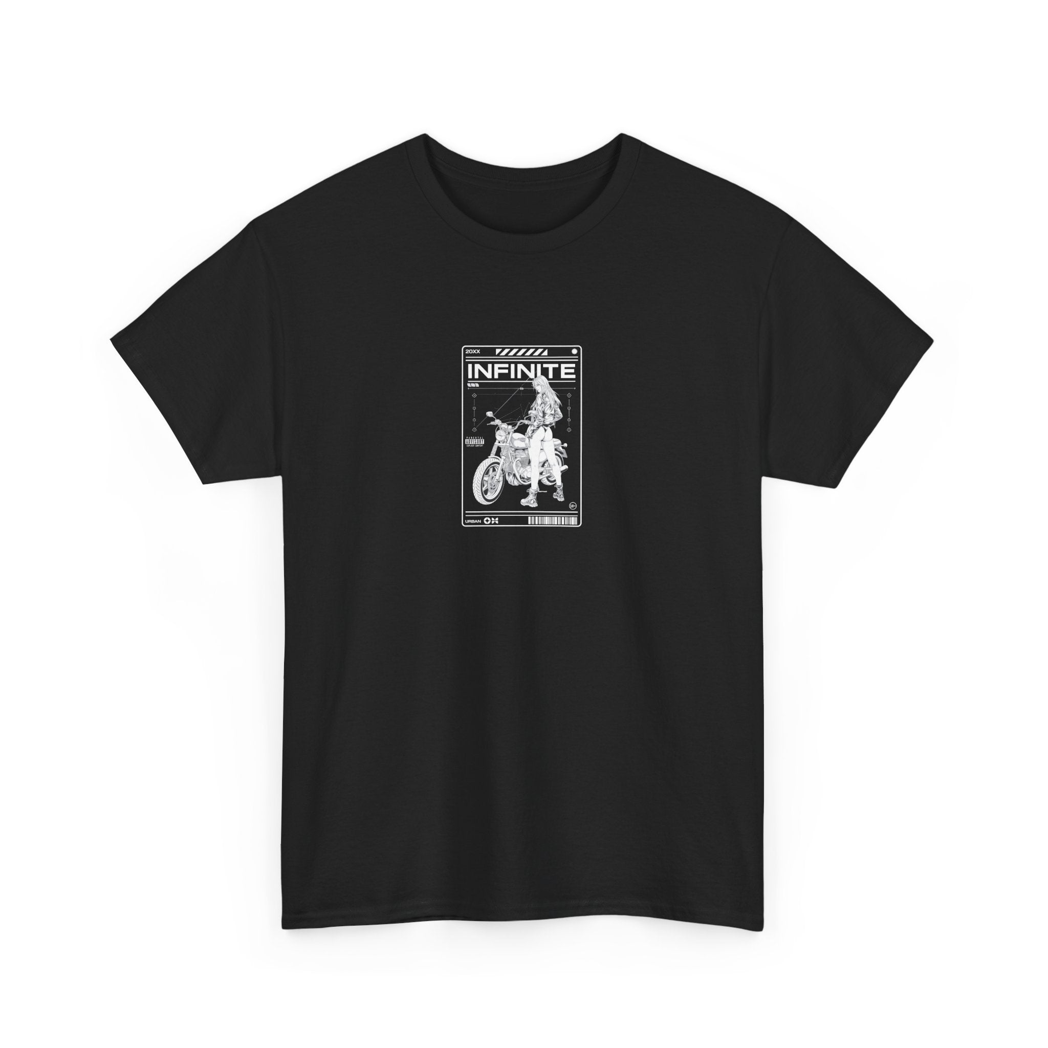 Unisex Heavy Cotton Tee - Infinite Rider Graphic Tee