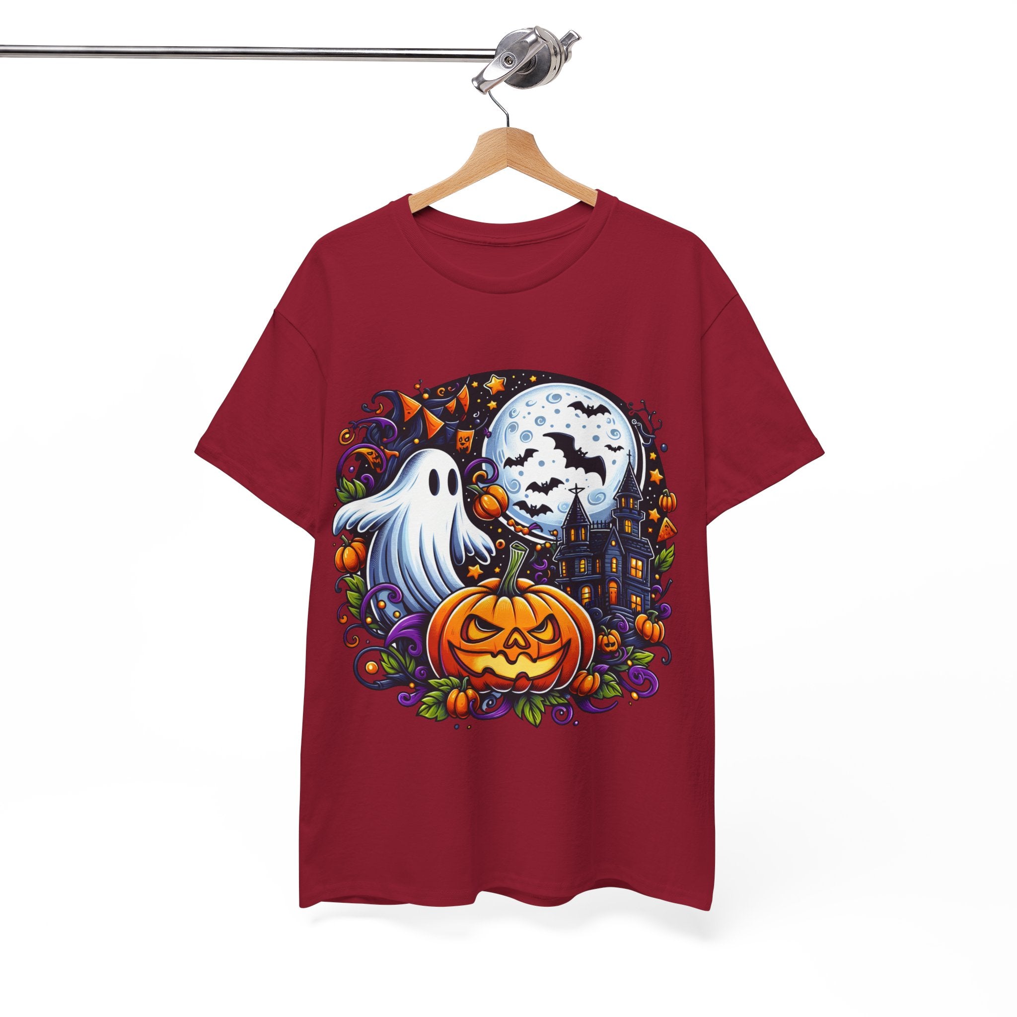 Halloween Boo Unisex Heavy Cotton Tee