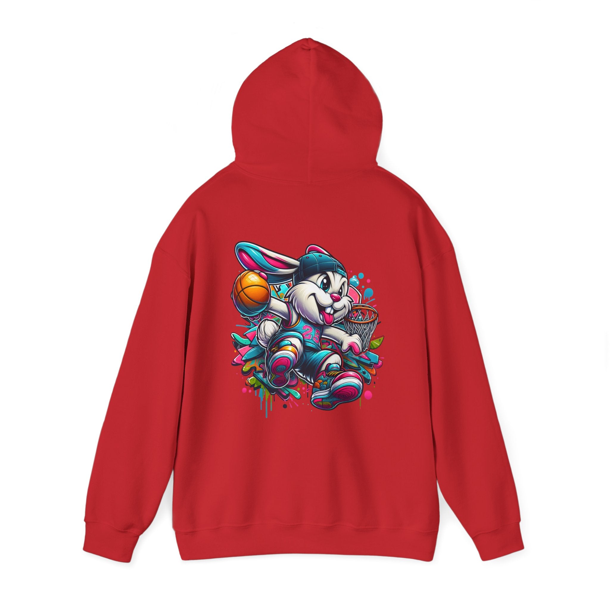 Basketball Bunny Boy Unisex Hoodie