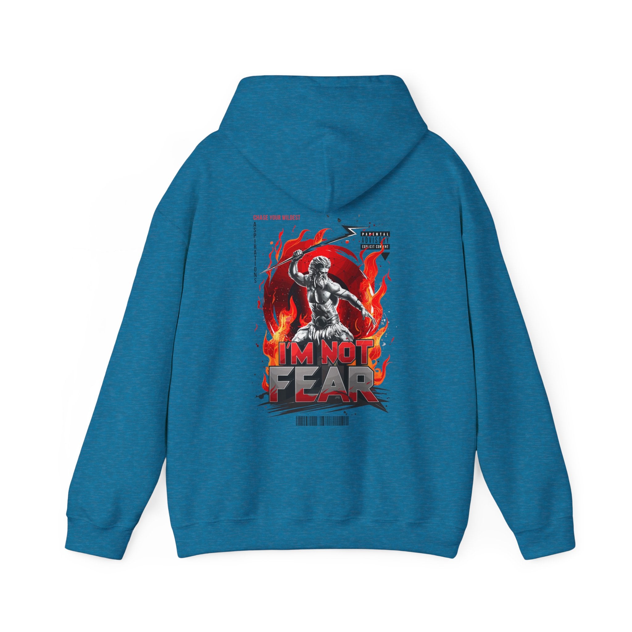 I'm Not Fear Unisex Heavy Blend™ Hooded Sweatshirt - Bold Graphic Statement