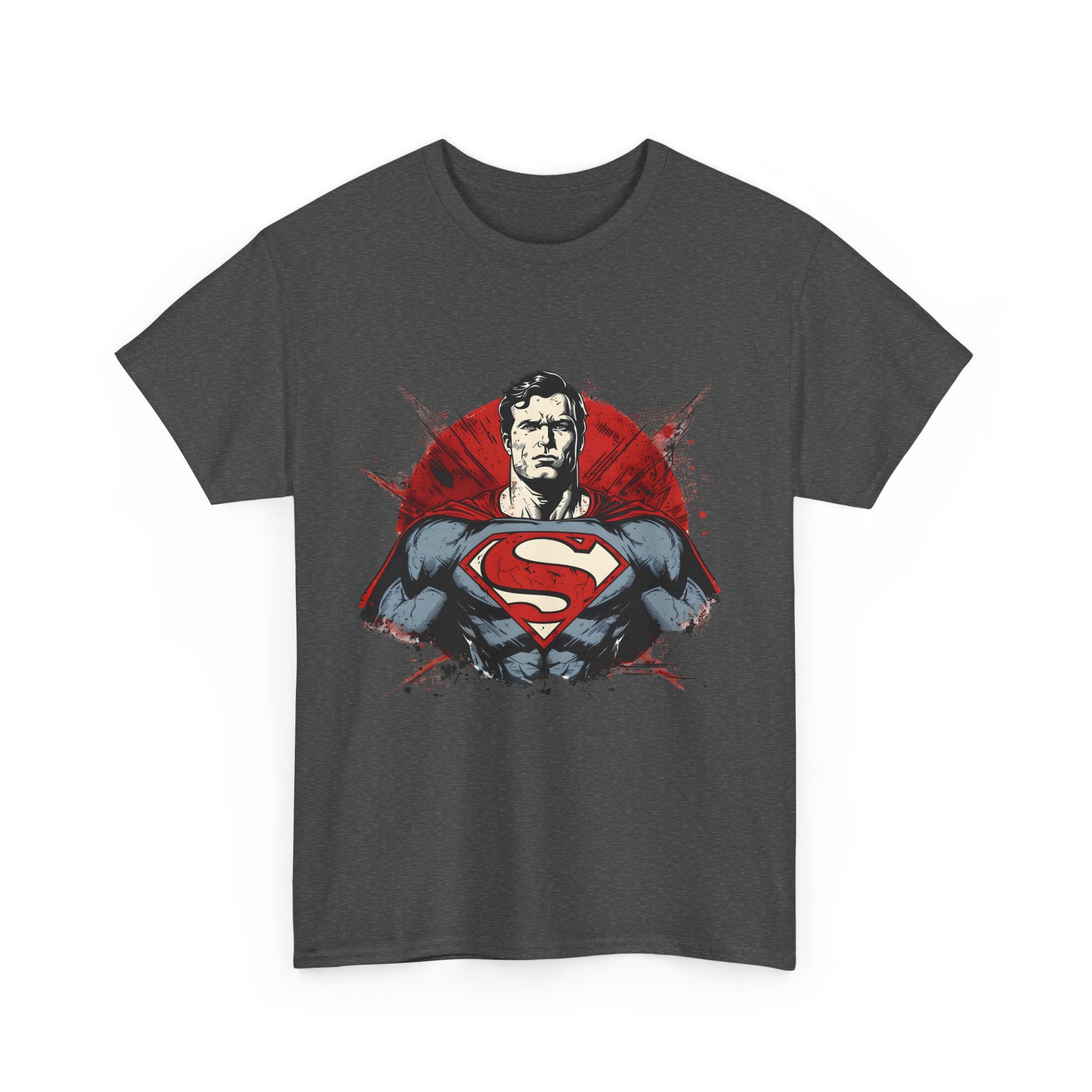 Superhero Superman Unisex Heavy Cotton Tee