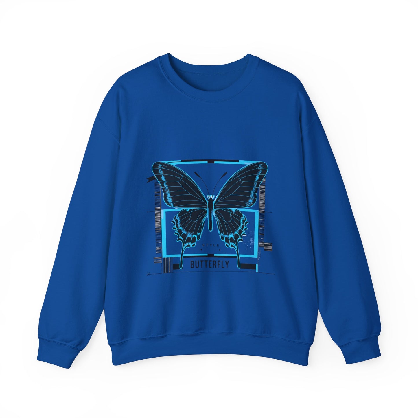 Stylish Butterfly Graphic Unisex Sweatshirt - Dream in Color
