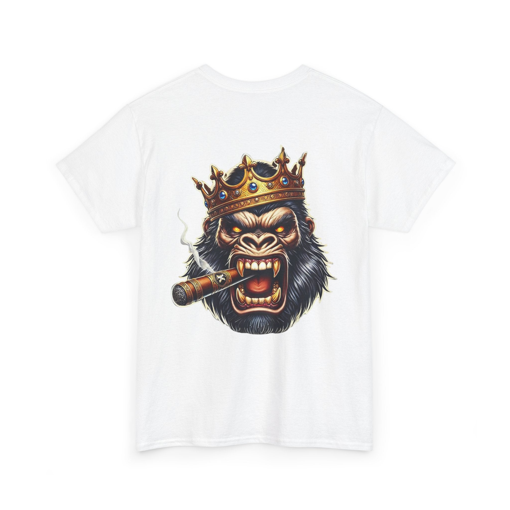 Angry Gorilla King Unisex Heavy Cotton Tee