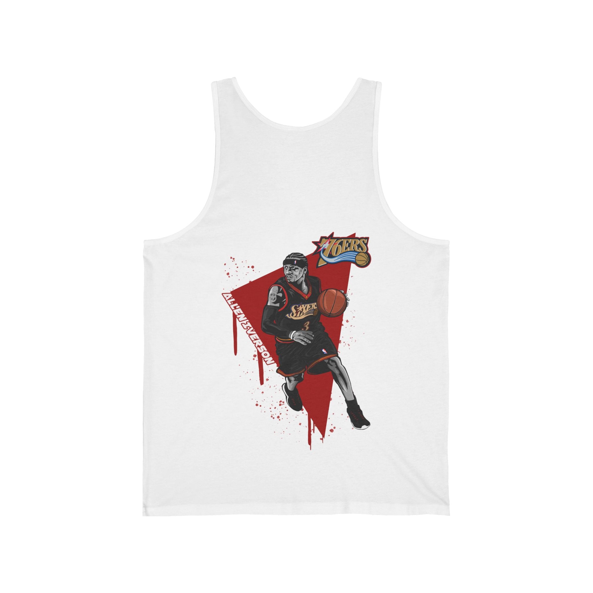 A Iverson Cool Basketball Jersey Tank Top