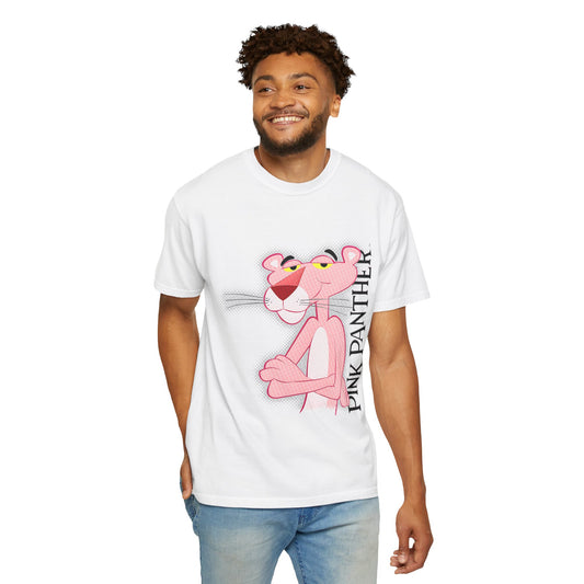 Vintage Pink Panther Unisex T-shirt - Playful Cartoon Style