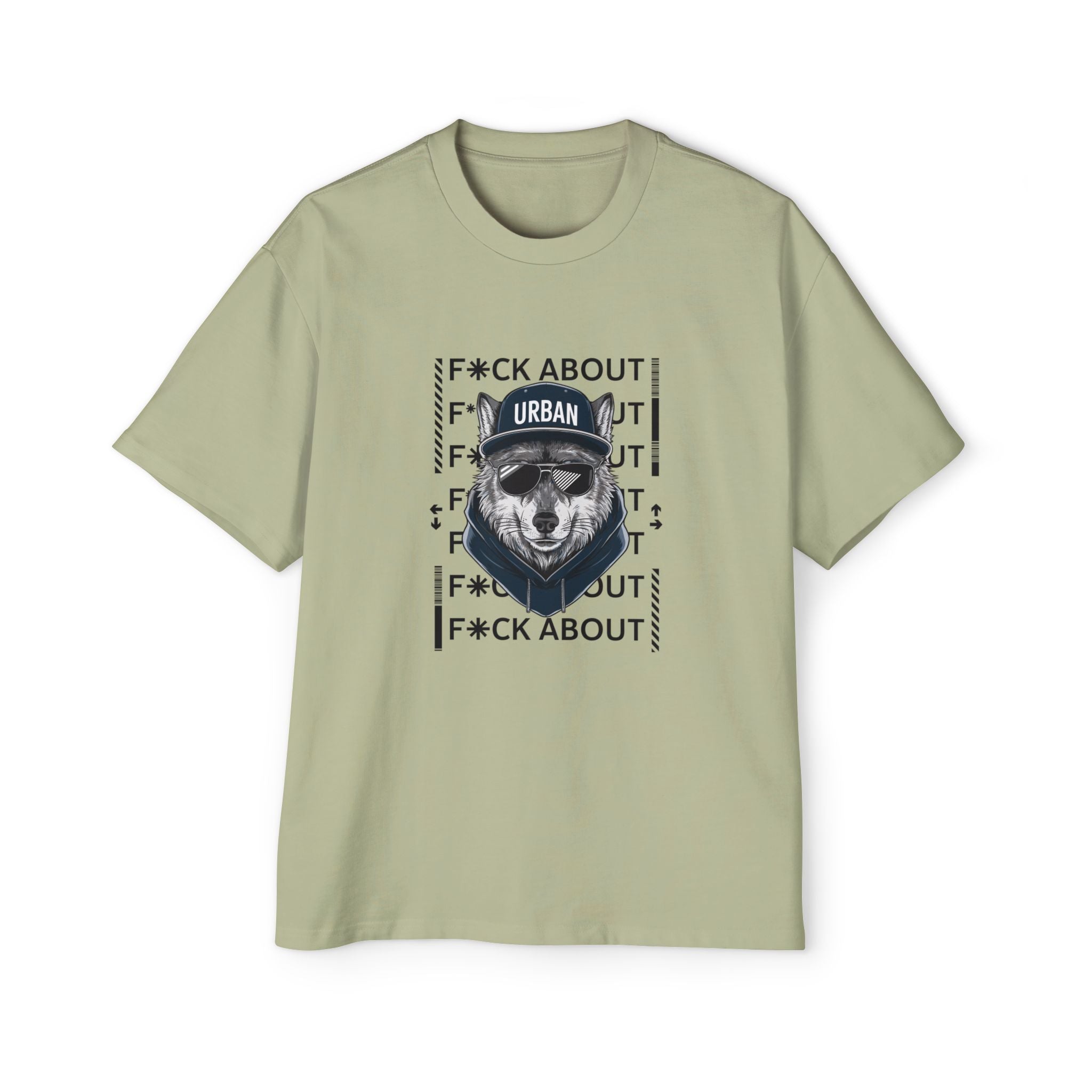 Urban Graphic Oversized Tee - Bold Statement T-Shirt