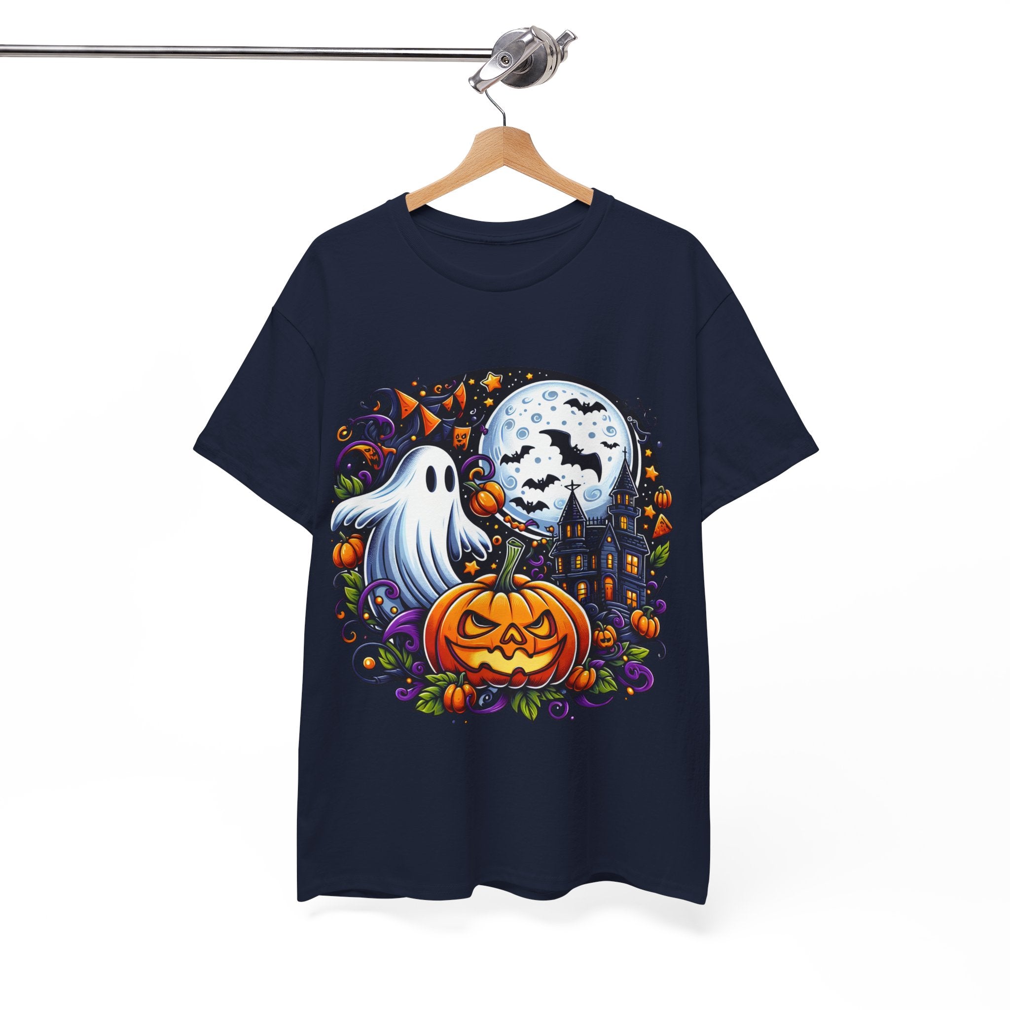 Halloween Boo Unisex Heavy Cotton Tee