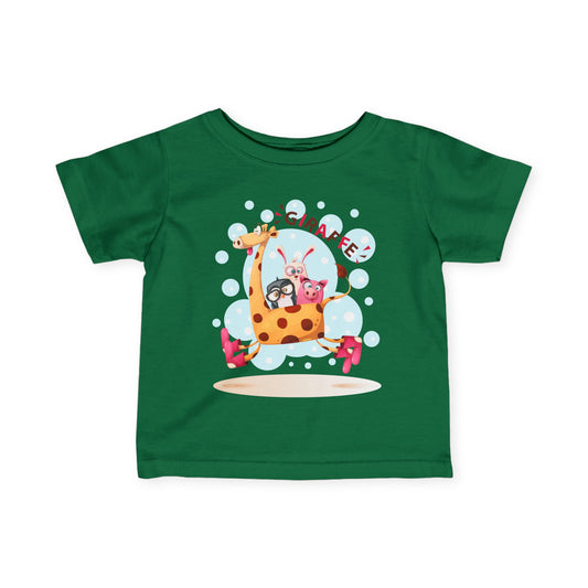 Cute Giraffe Infant Tee - Fun & Playful Baby Shirt for Everyday Adventures