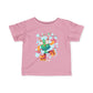 Let's Go! Kids Roller Skating Tee - Infant Fine Jersey T-Shirt