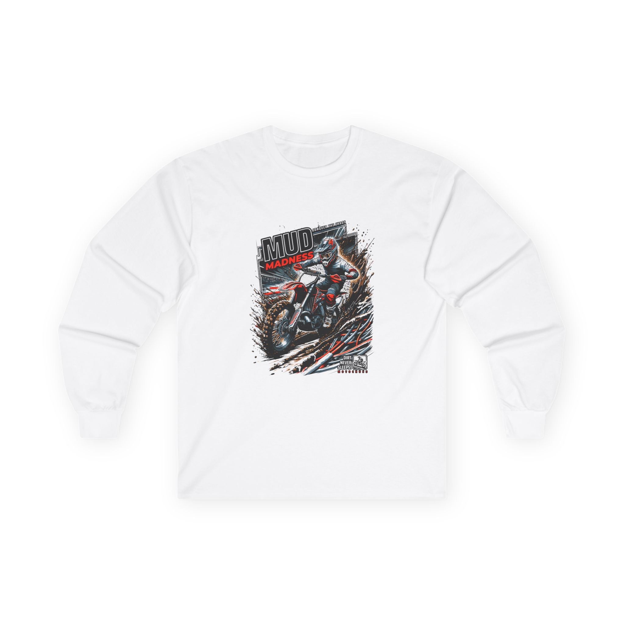 Mud Madness Long Sleeve Tee - Perfect for Outdoor Enthusiasts