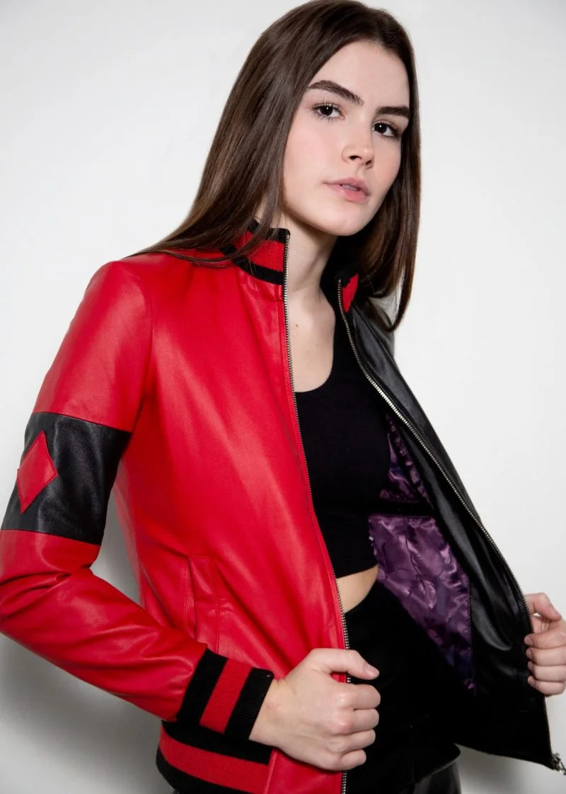 51-50 black and red jacket
