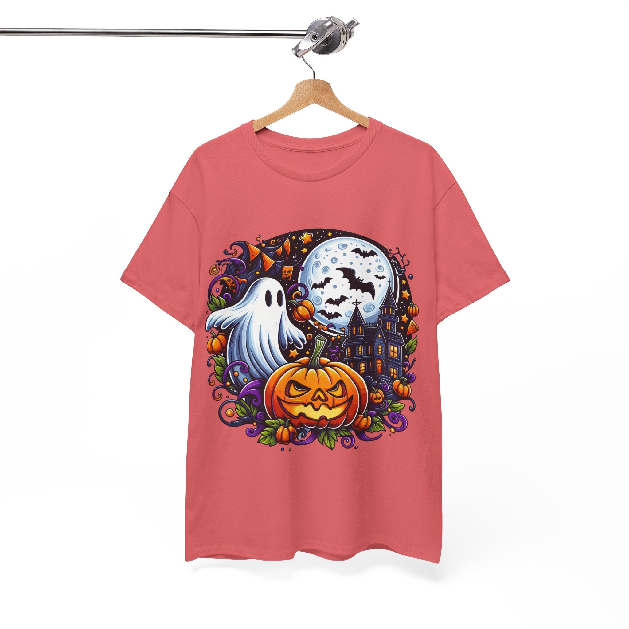 Halloween Boo Unisex Heavy Cotton Tee