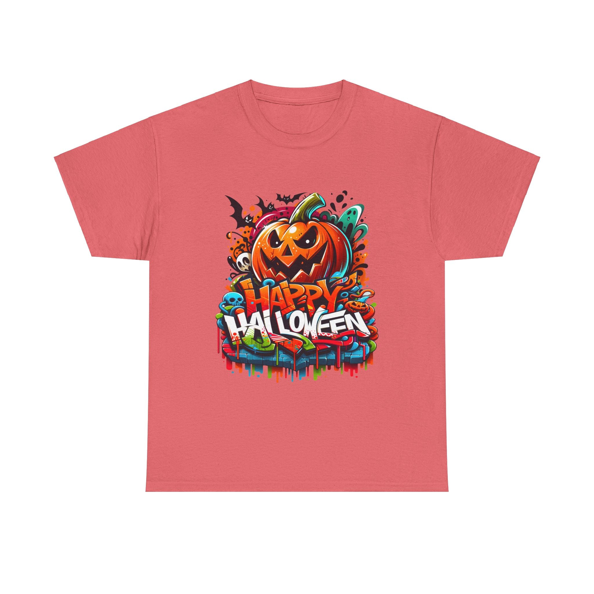 Happy Halloween Unisex Heavy Cotton Tee