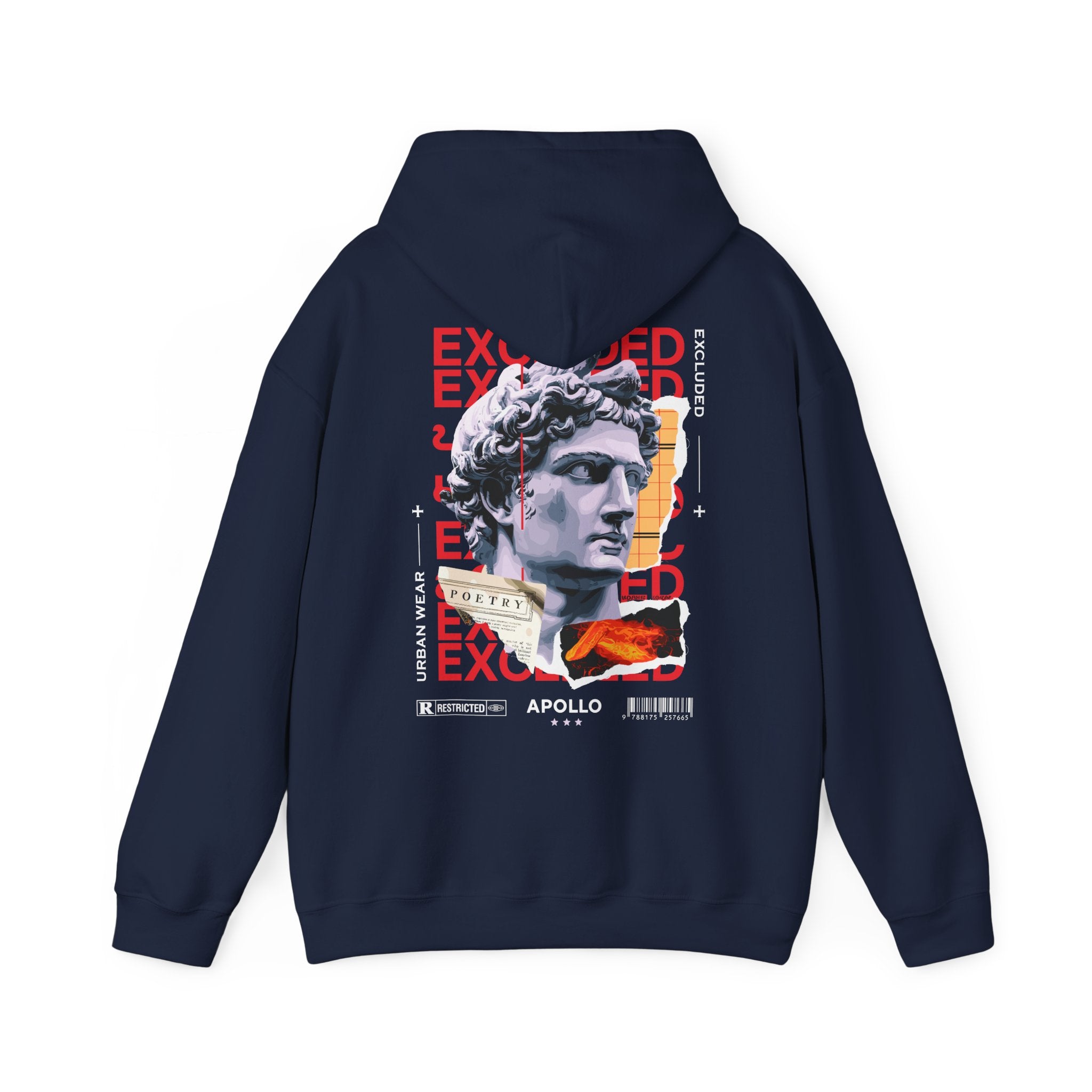 Artistic Apollo Hoodie  Excluded Design for Creative Souls