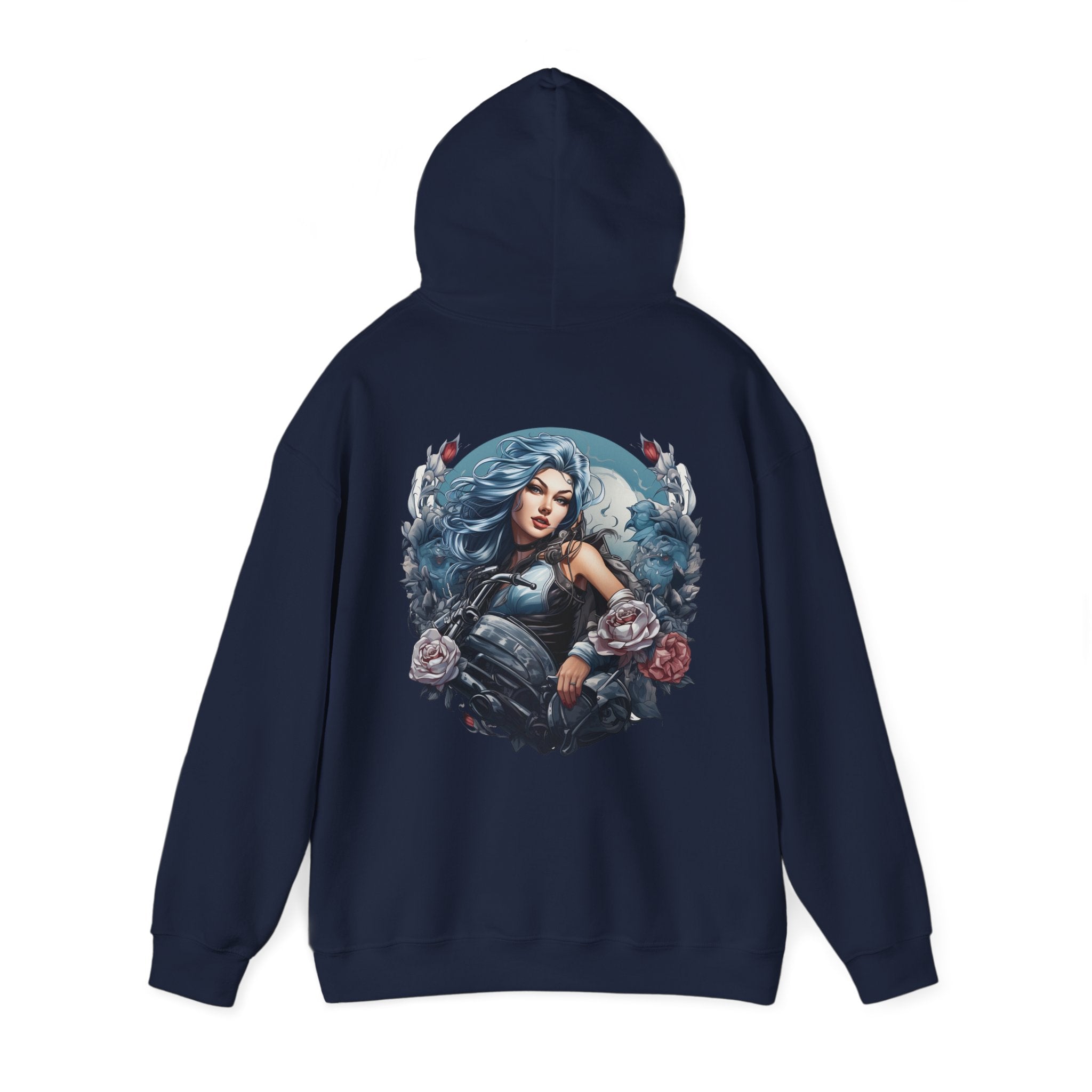 Biker Chick Unisex Hoodie