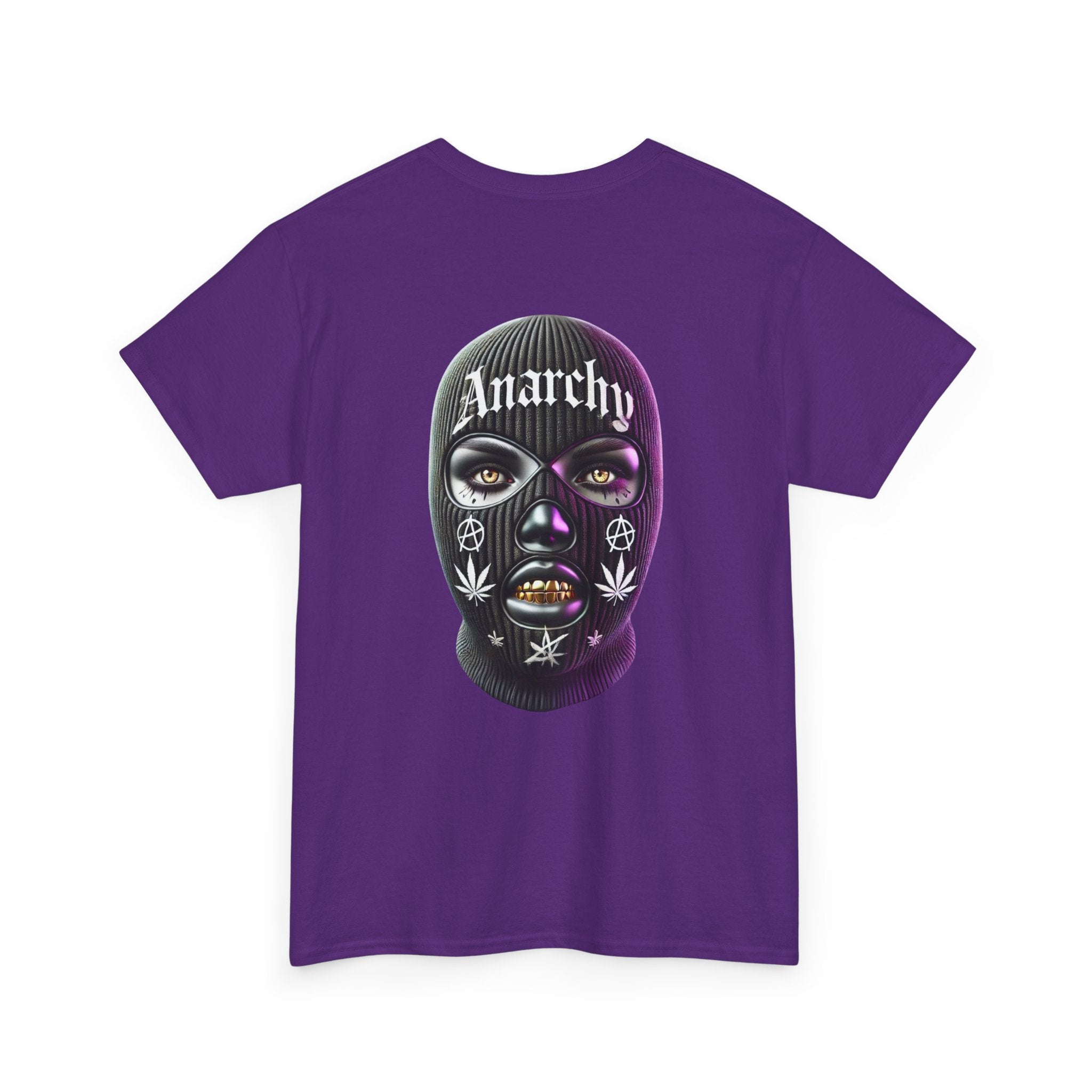 Anarchy Ski Mask Girl Unisex Heavy Cotton Tee