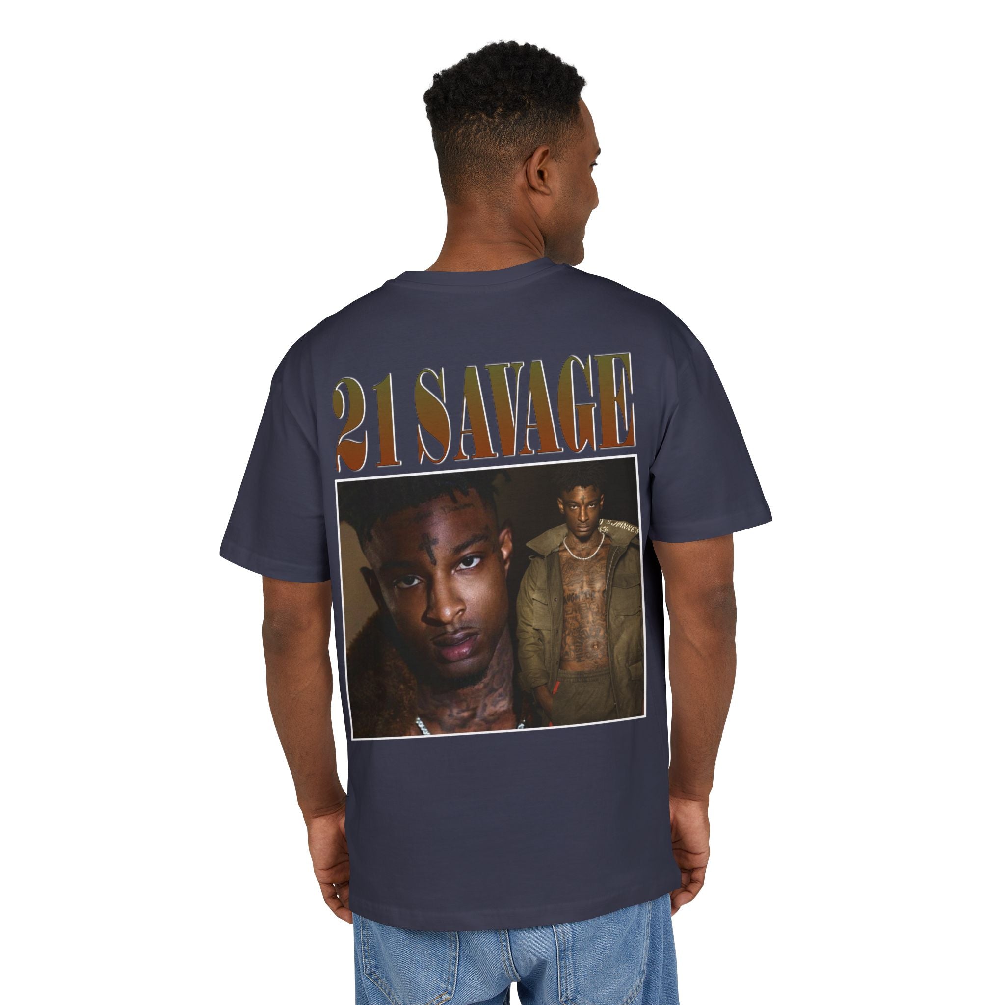 21 SAVAGE Unisex Heavy Oversize Tee