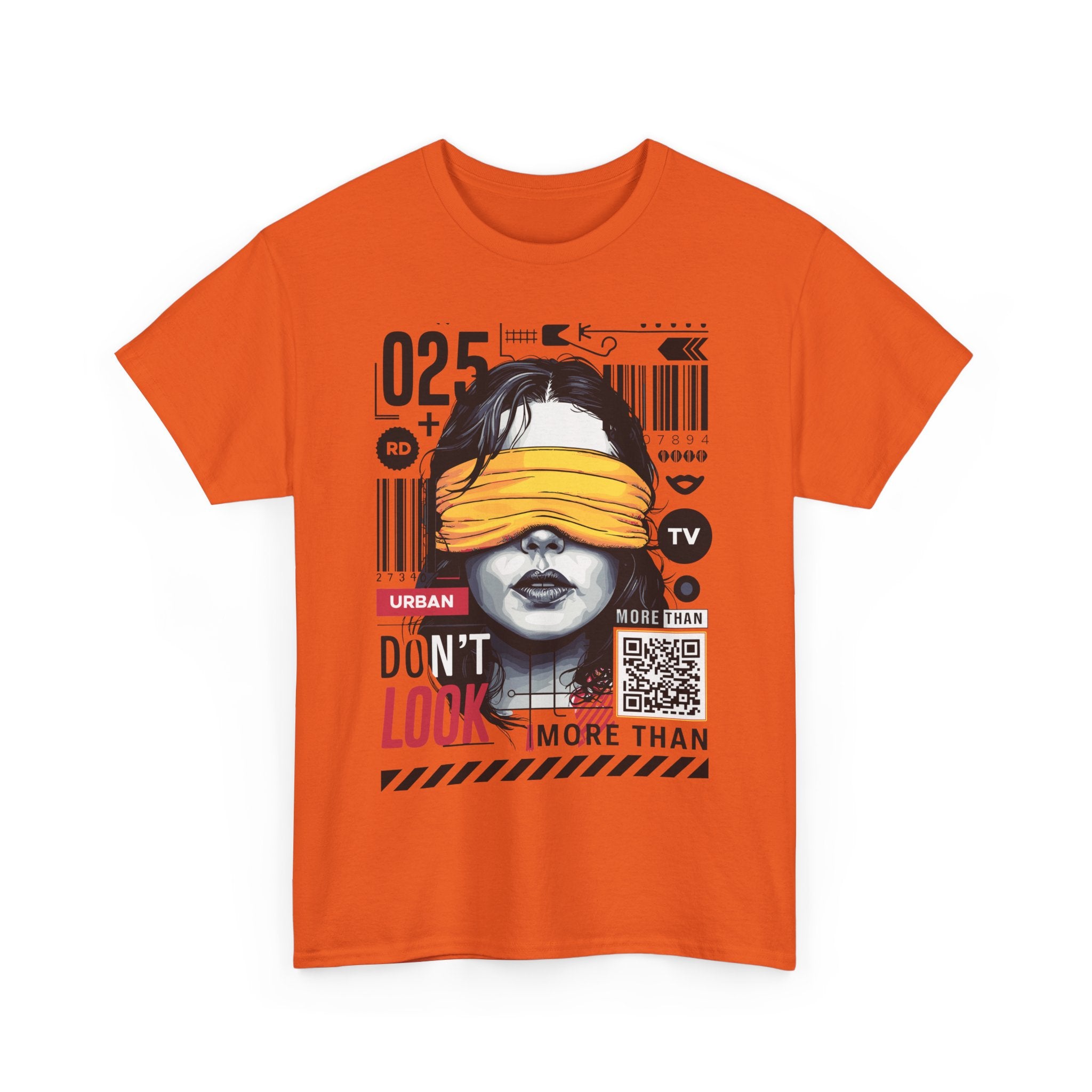 Urban Graphic T-Shirt - "Don't Look" Design