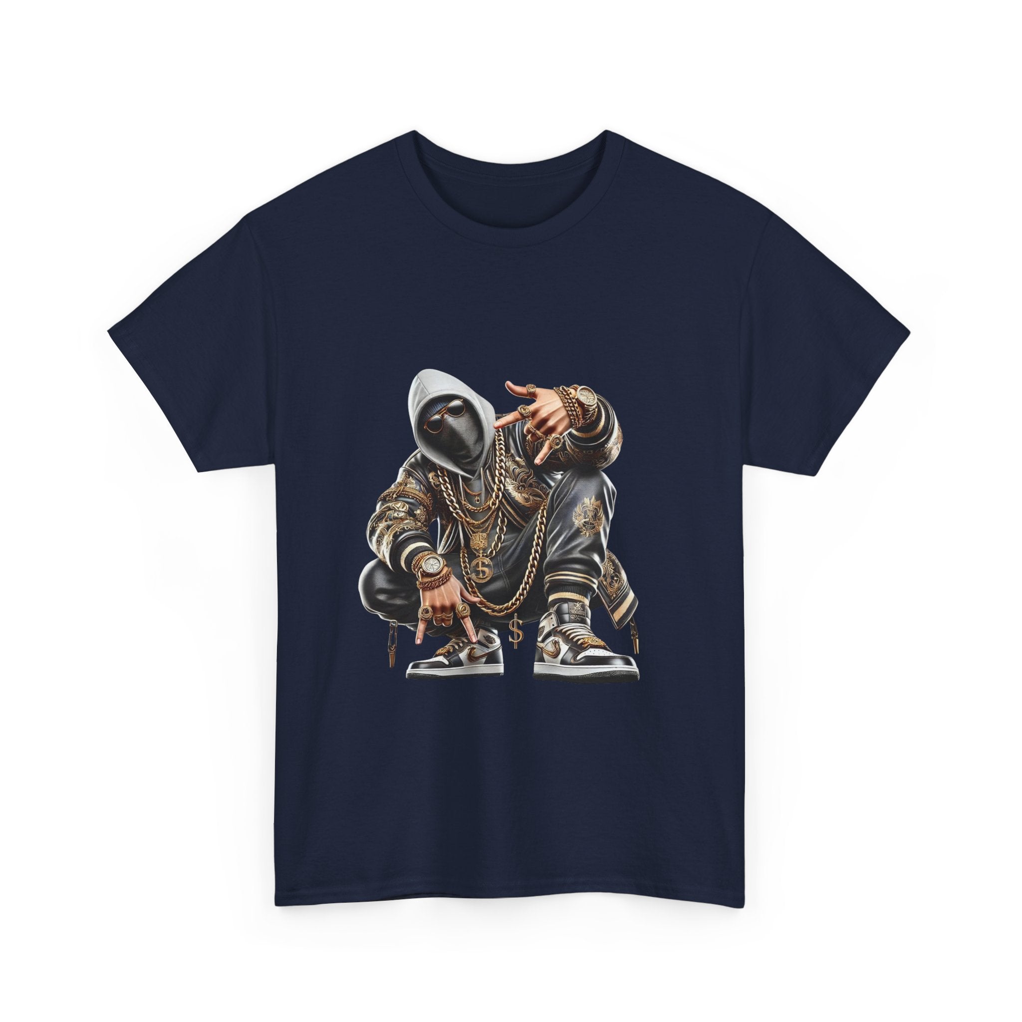 Urban Streetwear Tee with Graffiti Design
