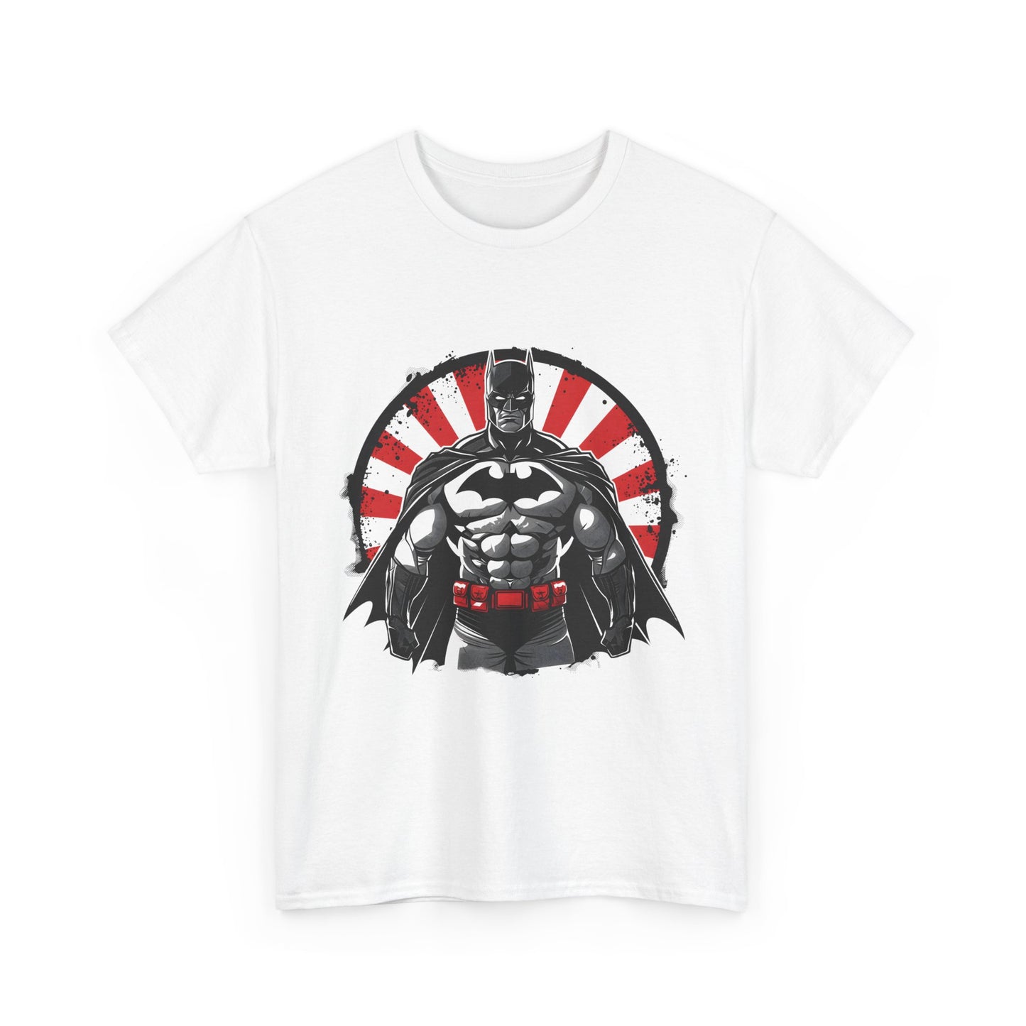 Heroic Batman Unisex Heavy Cotton Tee - Perfect for Comic Fans and Stylish Everyday Wear