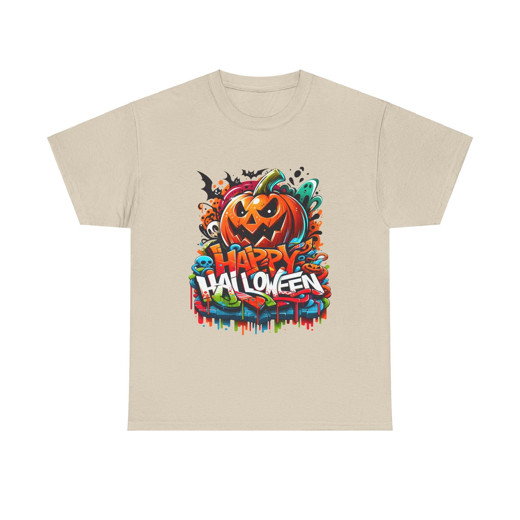 Happy Halloween Unisex Heavy Cotton Tee