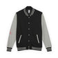 Unisex Heavyweight Letterman Jacket - Retro Basketball Style with Michael Jordan Graphic