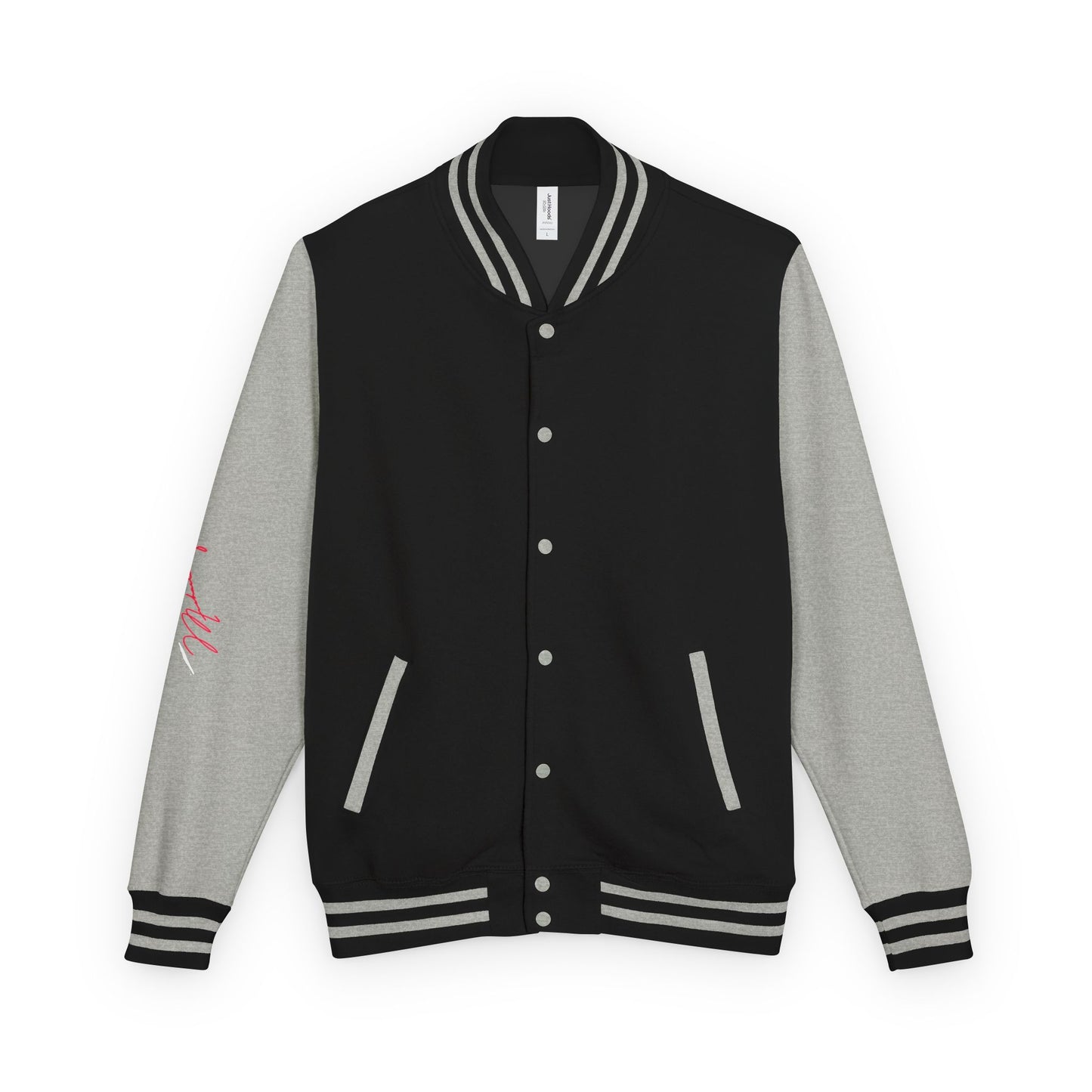 Unisex Heavyweight Letterman Jacket - Retro Basketball Style with Michael Jordan Graphic