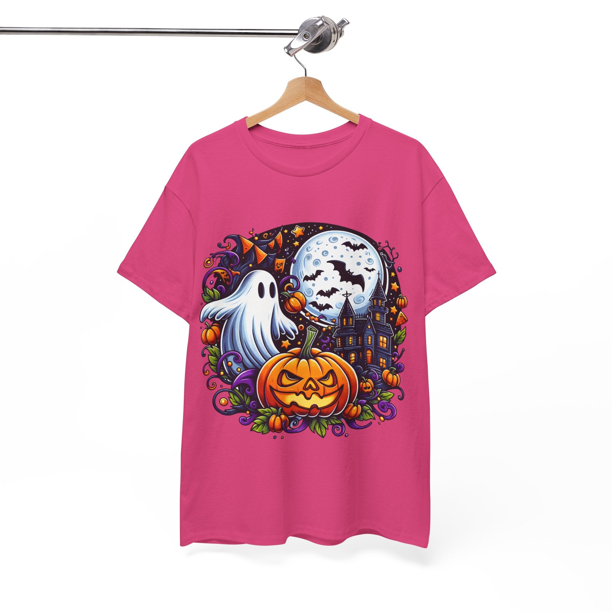 Halloween Boo Unisex Heavy Cotton Tee