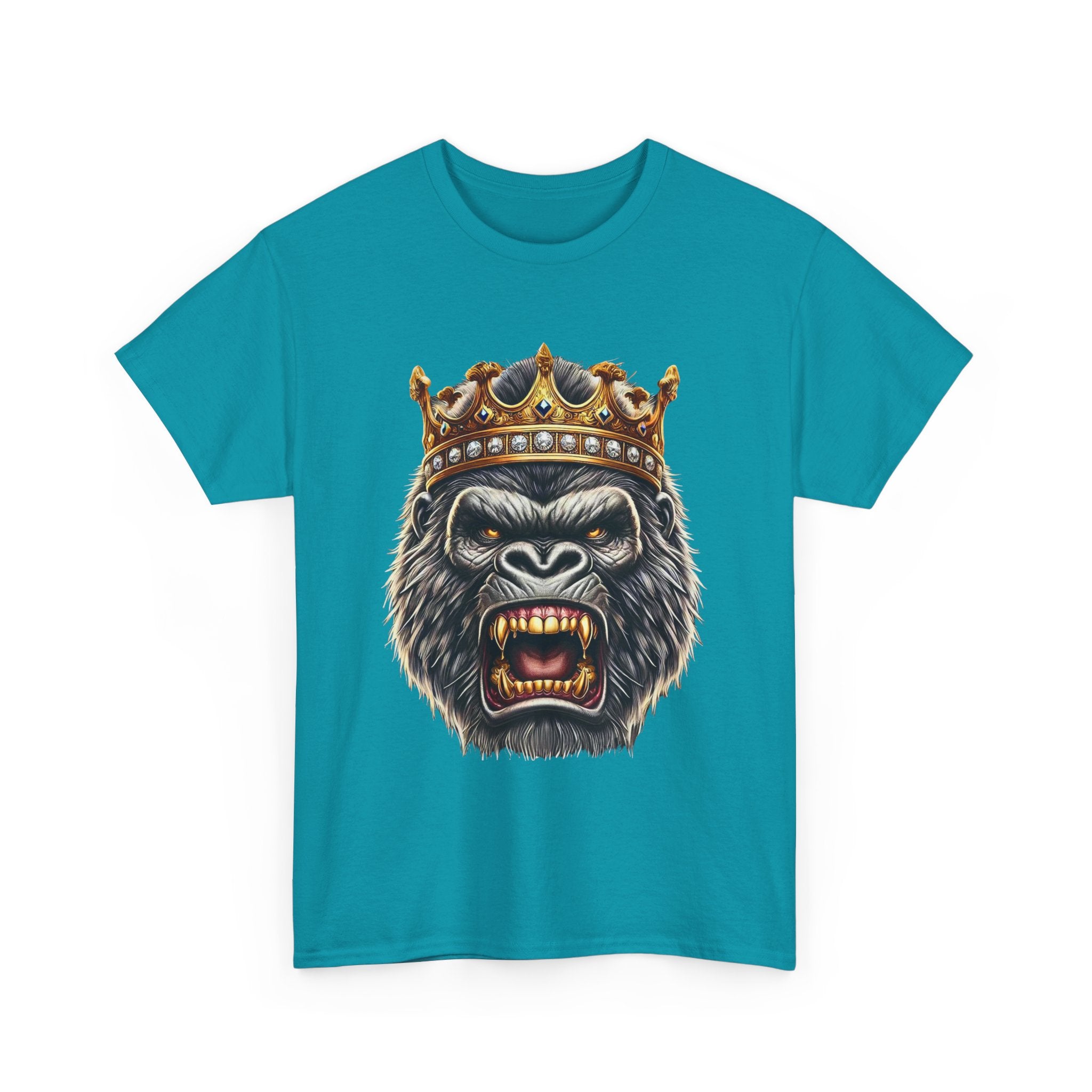 Angry Gorilla King Unisex Heavy Cotton Tee