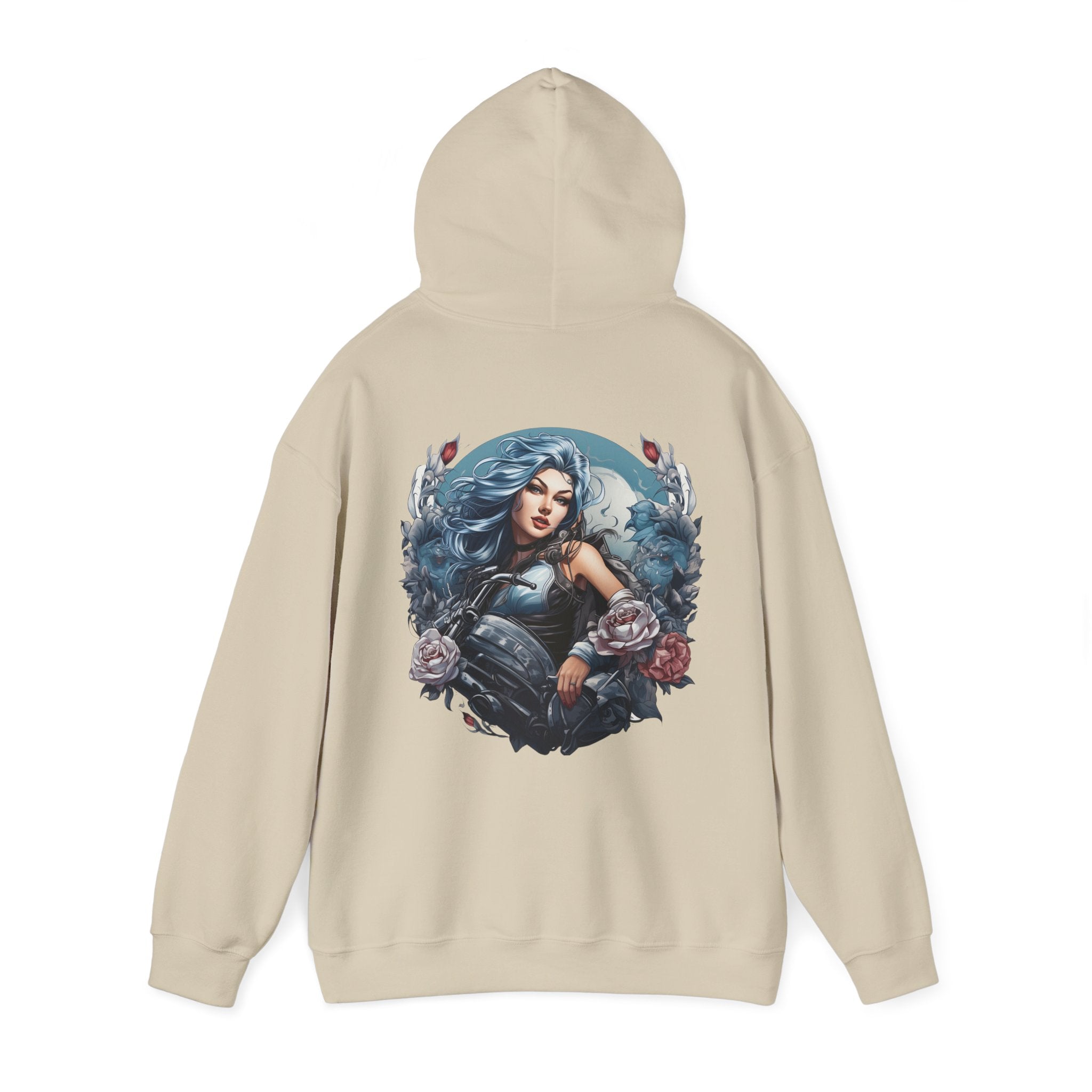 Biker Chick Unisex Hoodie