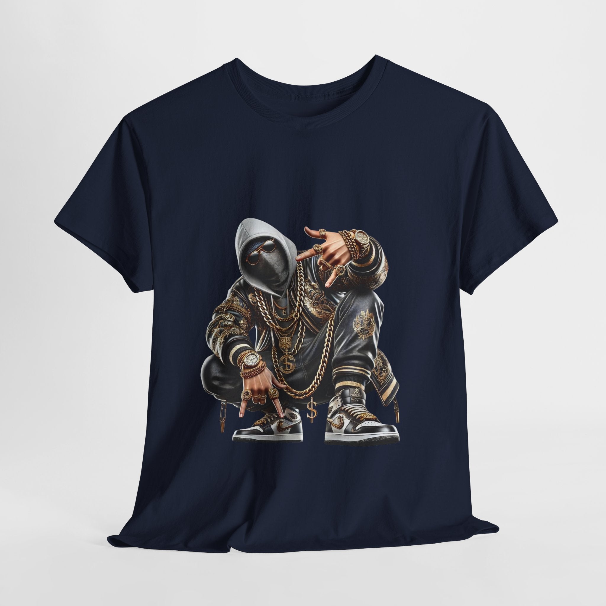 Urban Streetwear Tee with Graffiti Design