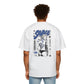 Heavy Oversized Tee with 'SAVAGE' Graphic - Streetwear Vibe