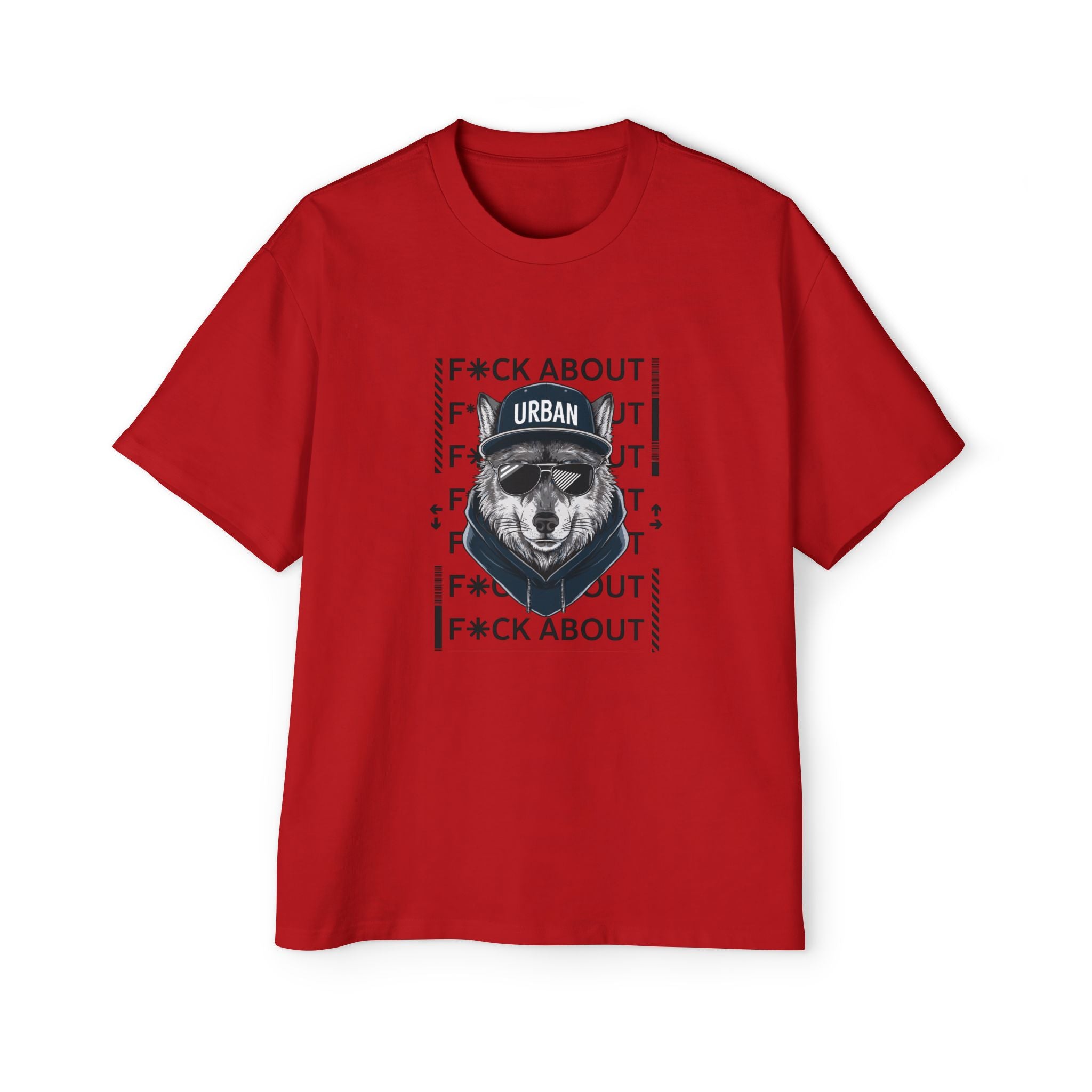 Urban Graphic Oversized Tee - Bold Statement T-Shirt