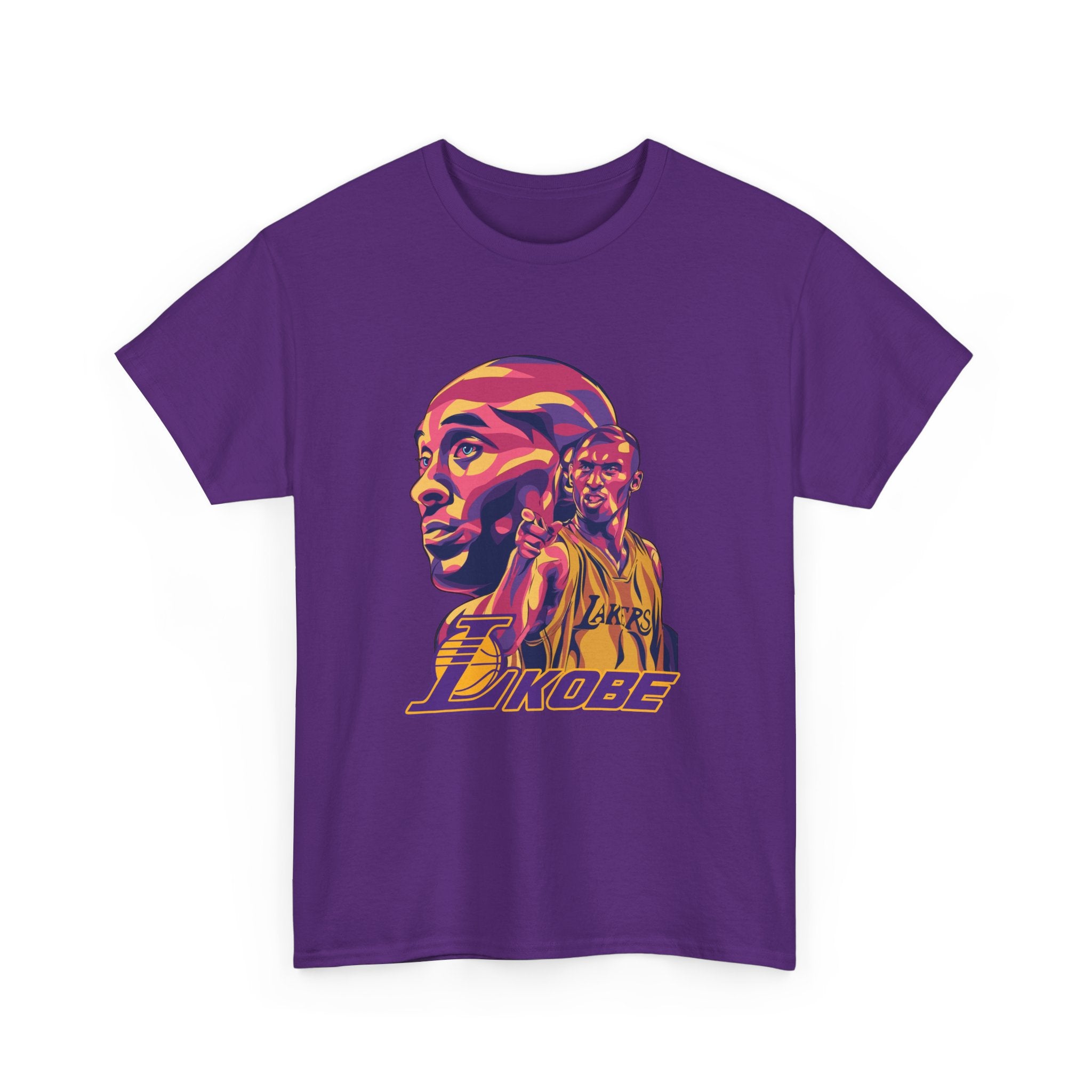 Kobe Bryant Unisex Heavy Cotton Tee - Tribute Shirt for Basketball Fans