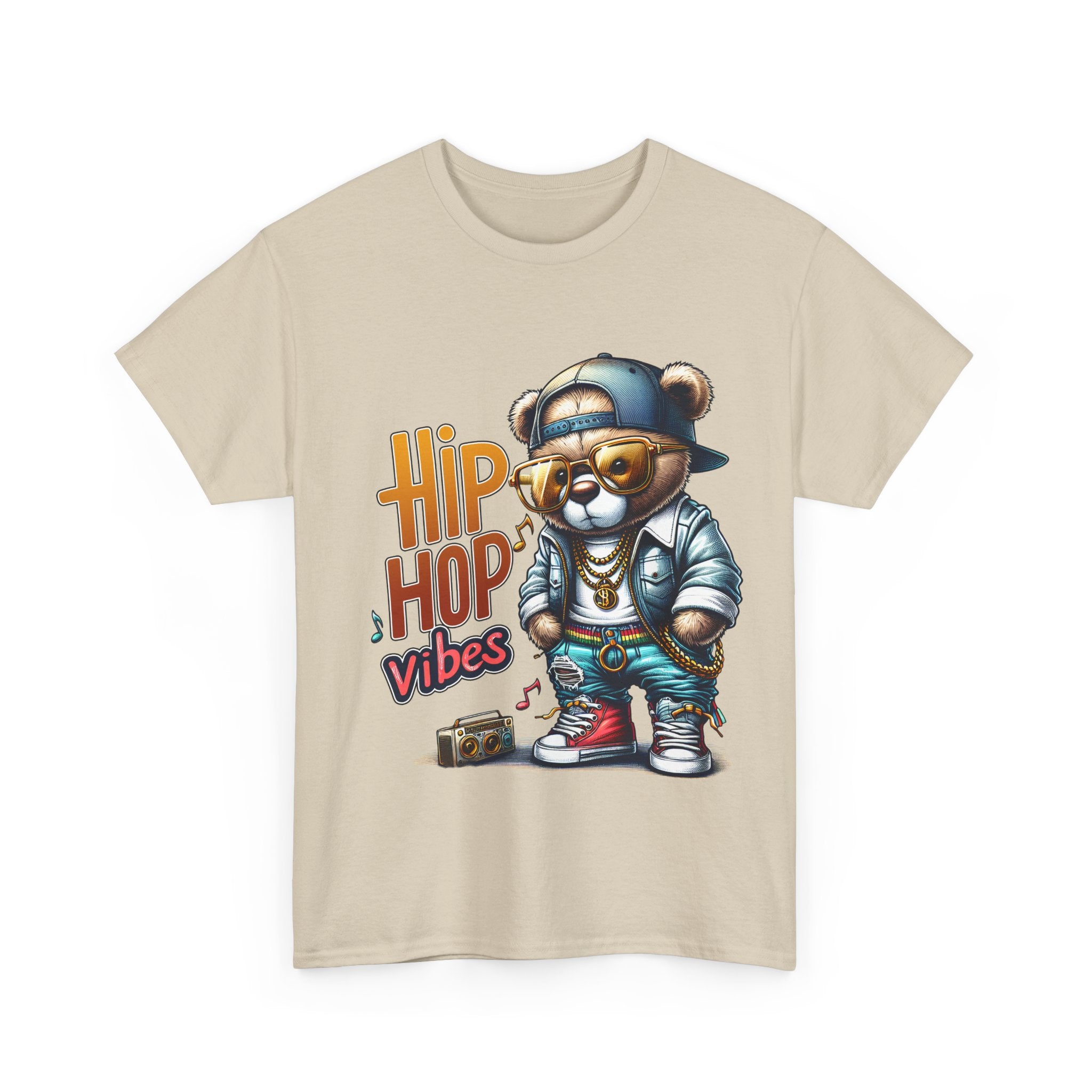 Hip Hop Vibes Unisex Heavy Cotton Tee