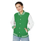 Unisex Heavyweight Letterman Jacket - Retro Basketball Style with Michael Jordan Graphic