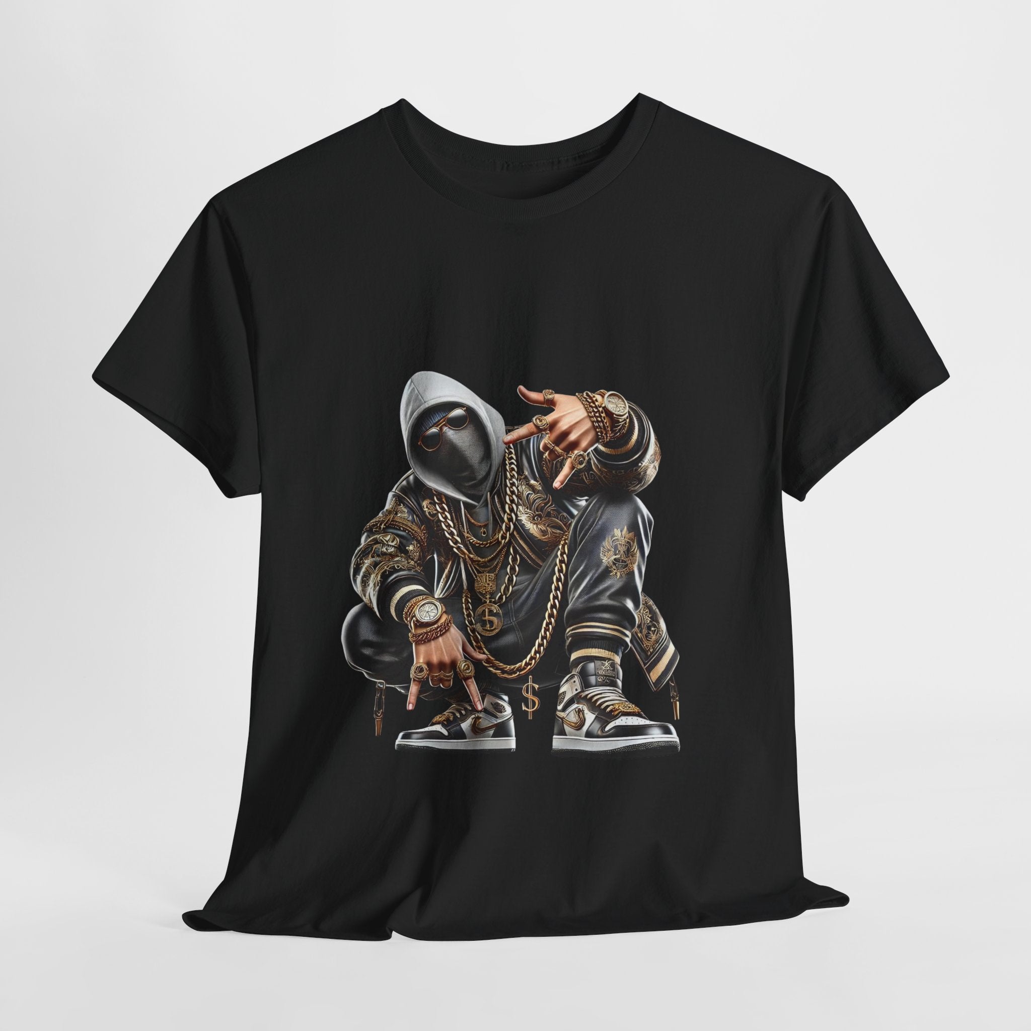 Urban Streetwear Tee with Graffiti Design
